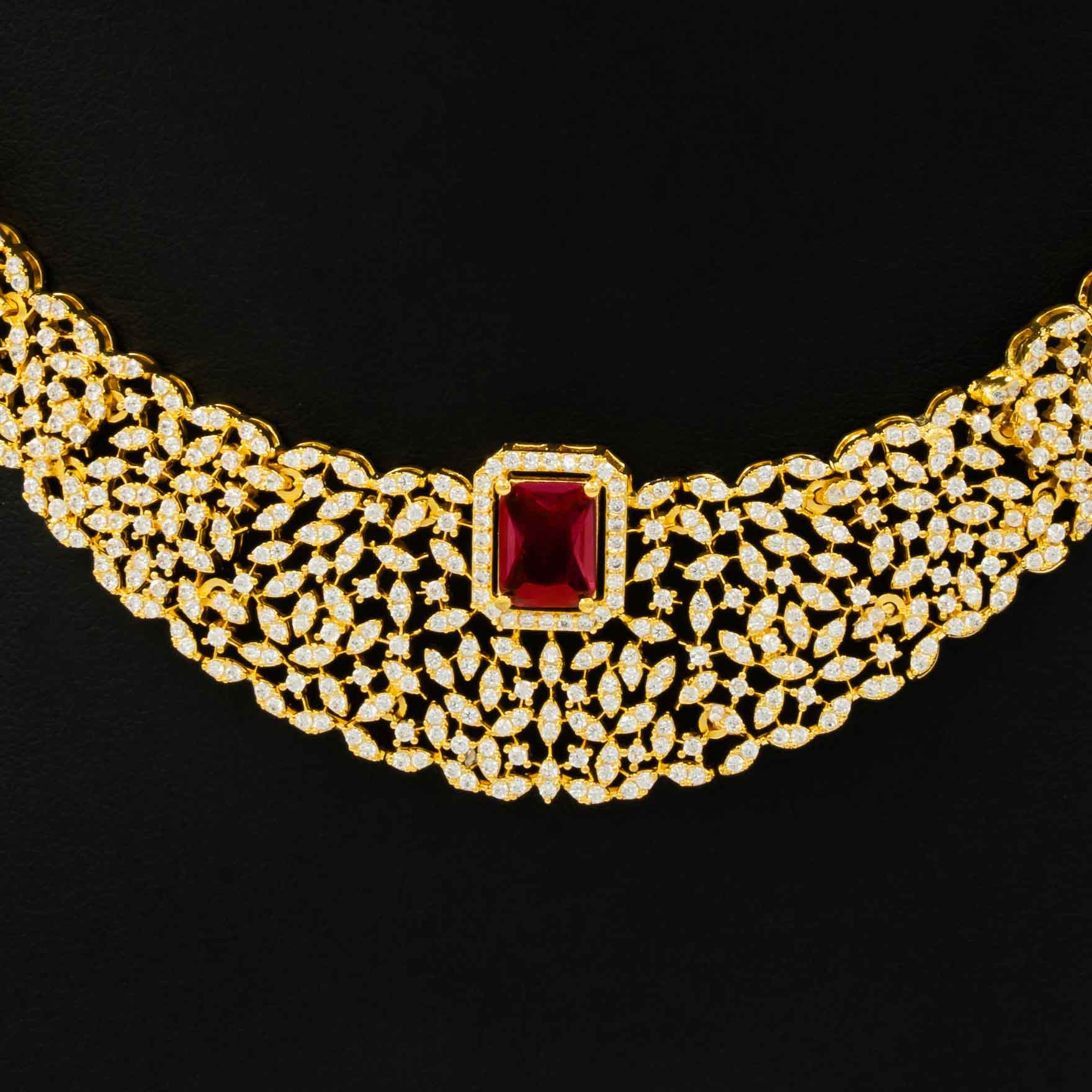 Stone Necklace with Stud PMSNS10WX-0011, PMSHST39WX-052