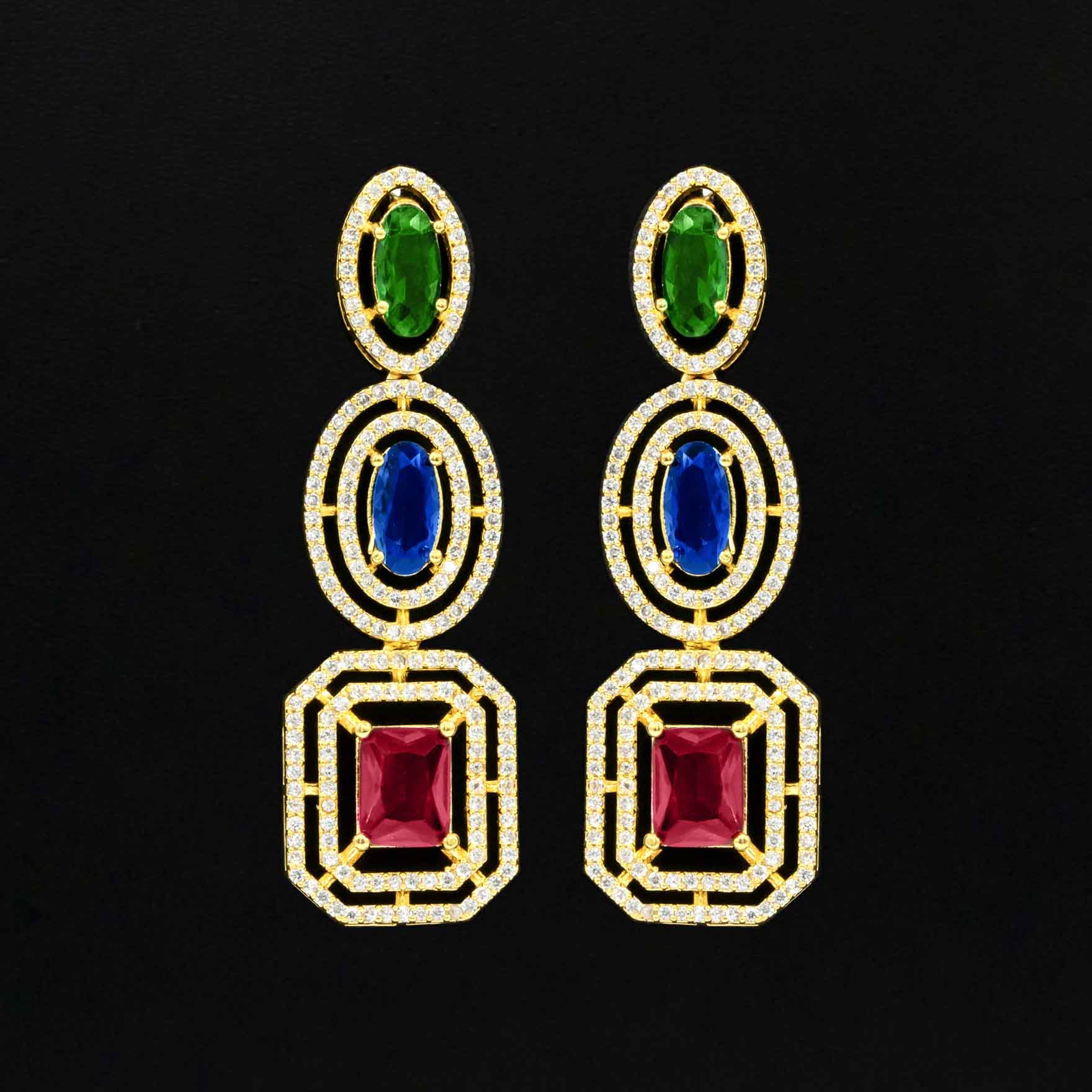 Premium Necklace with Stud PMSNM1W-0051, PMSHST9M-003