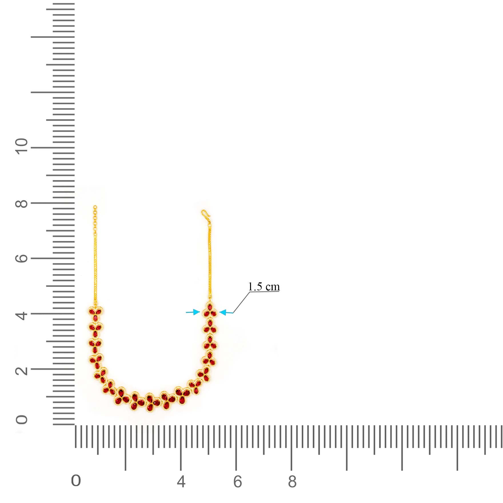 Stone Necklace with Stud PMSNS3WX-008, PMSHST2WX-082