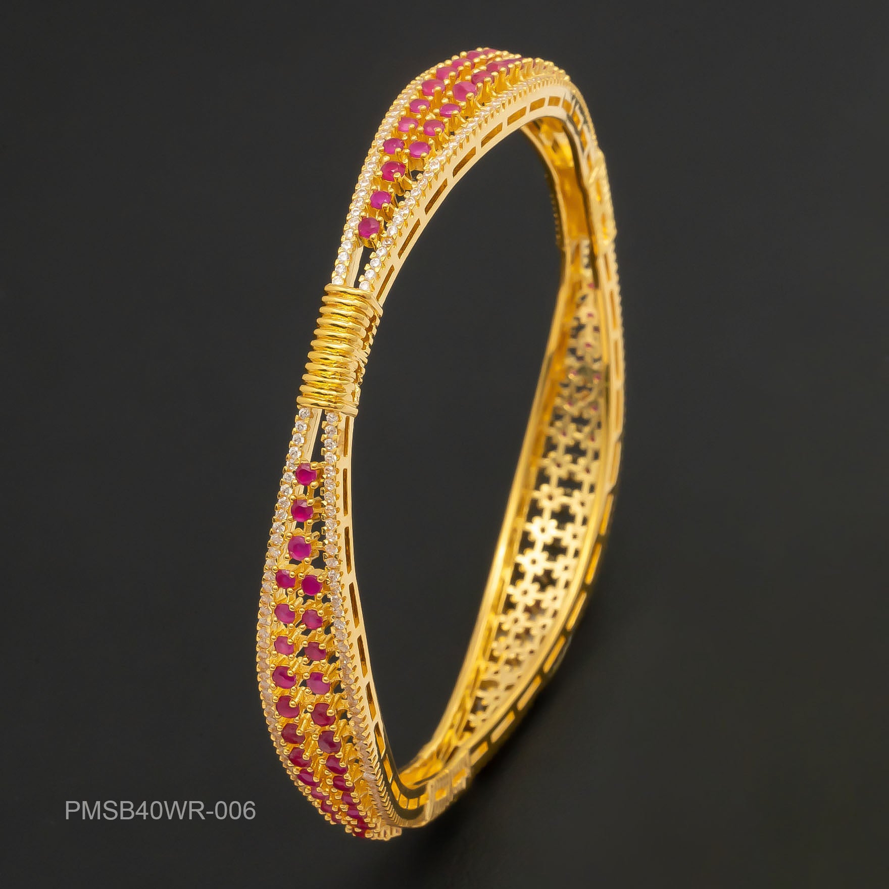 PREMIUM STONE BANGLE PMSB40WR-006