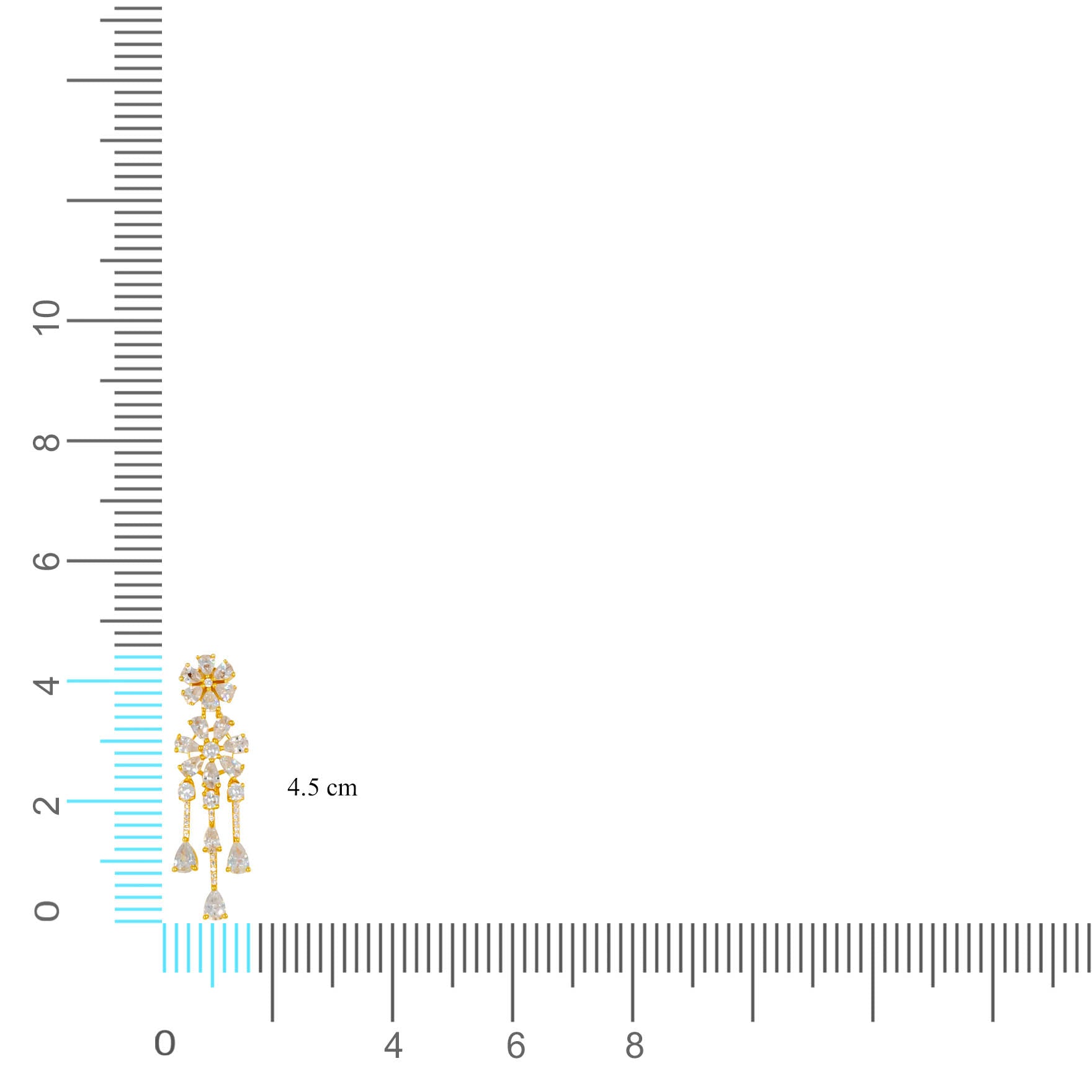 Stone Necklace with Stud PMSNS42W-008, PMSHST53W-052