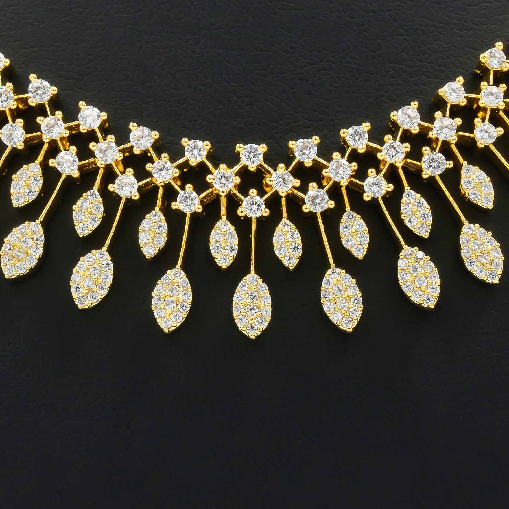 Stone Necklace with Stud PMSNS8W-009, PMSHST22W-022