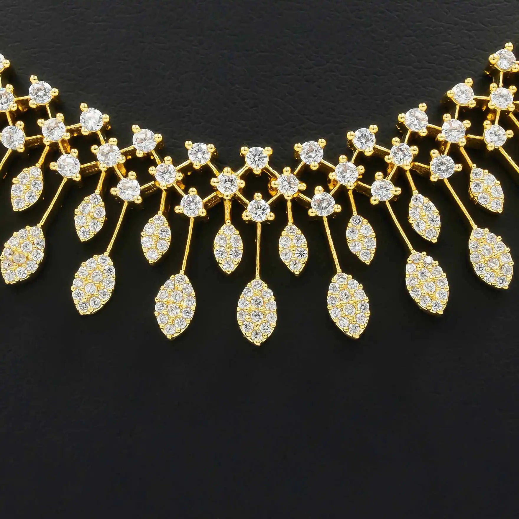 Stone Necklace with Stud PMSNS8W-009, PMSHST22W-022