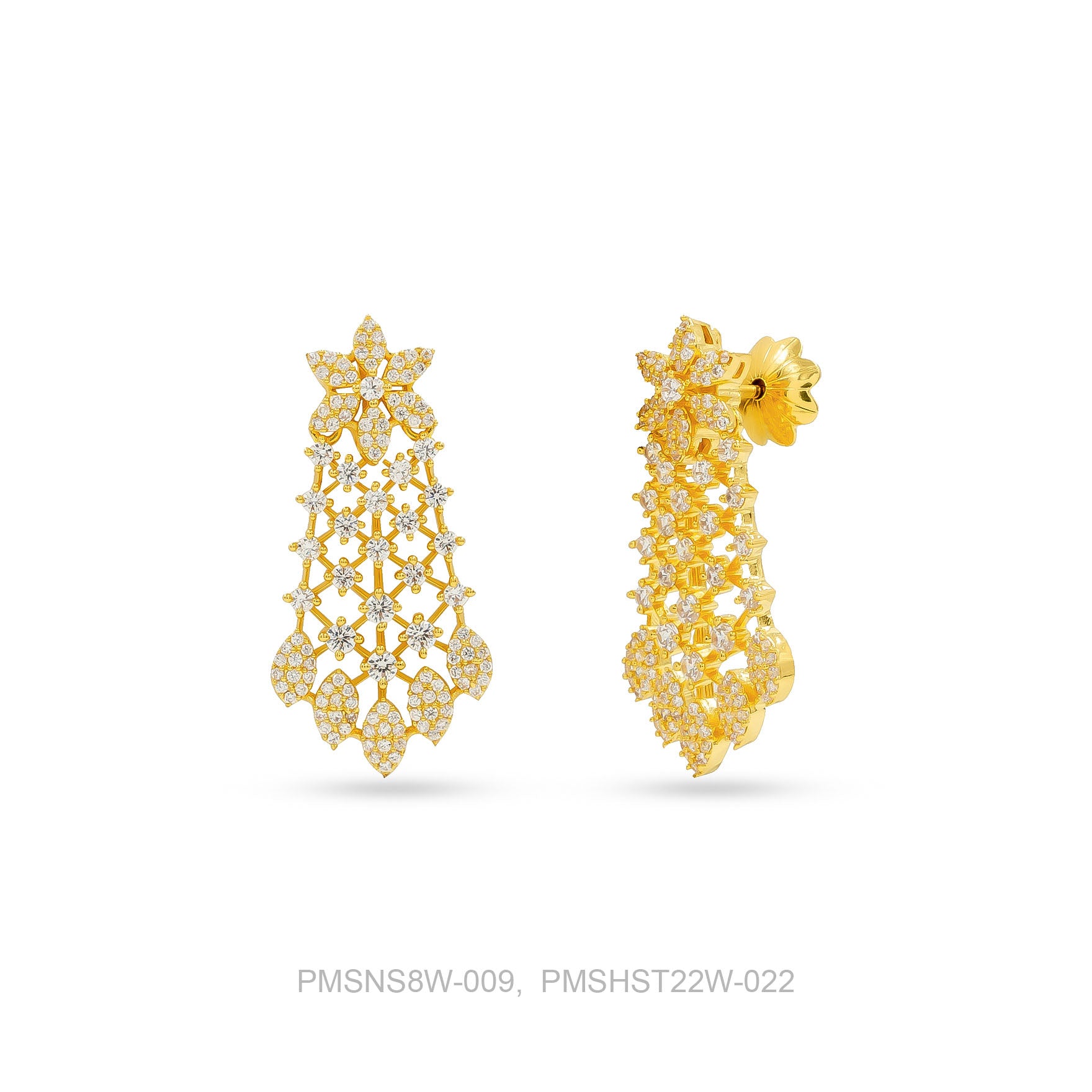Stone Necklace with Stud PMSNS8W-009, PMSHST22W-022