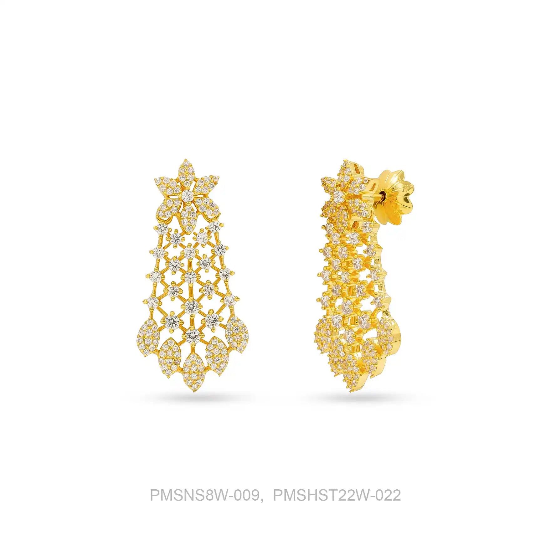 Stone Necklace with Stud PMSNS8W-009, PMSHST22W-022