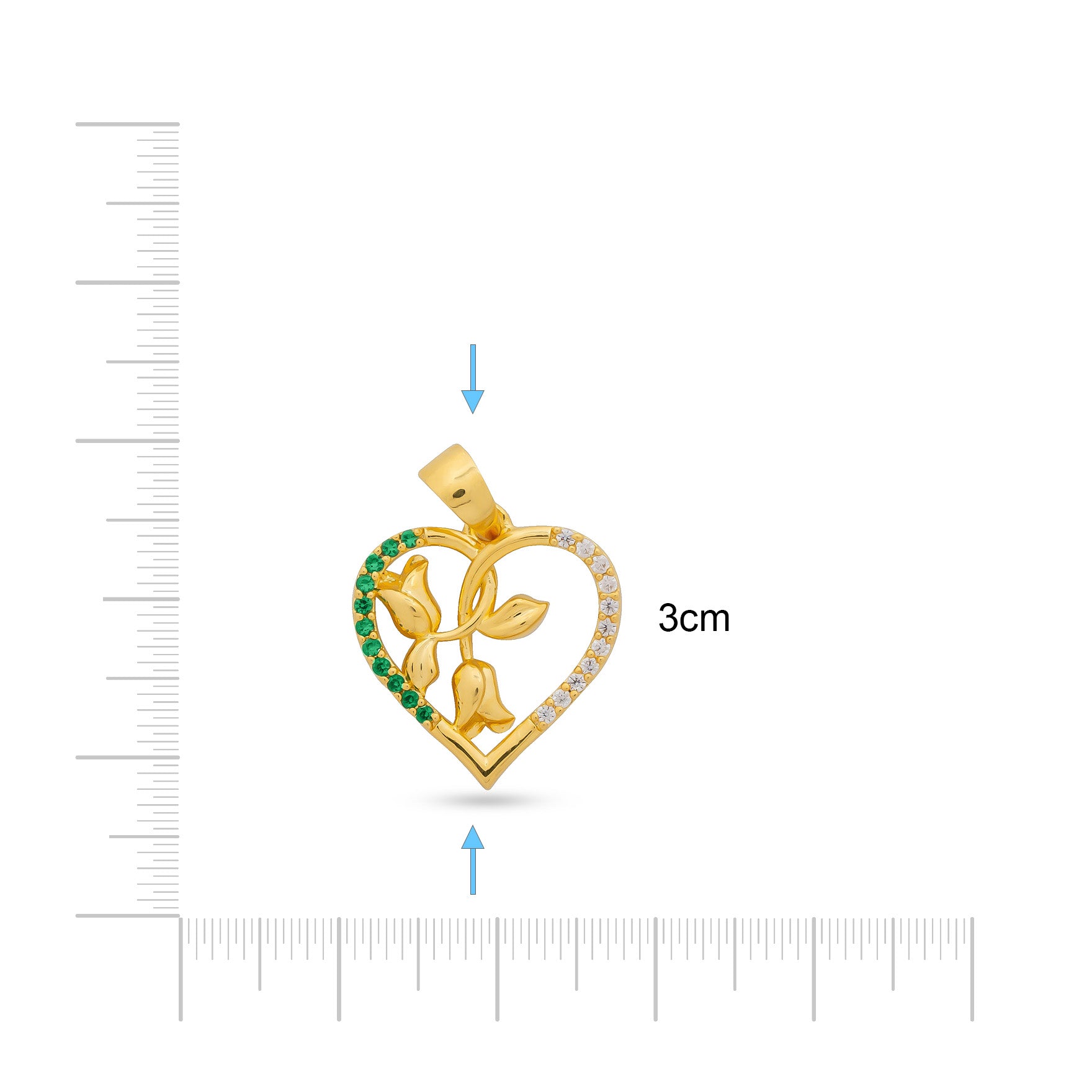 Stone Pendant PSLT13WG-041