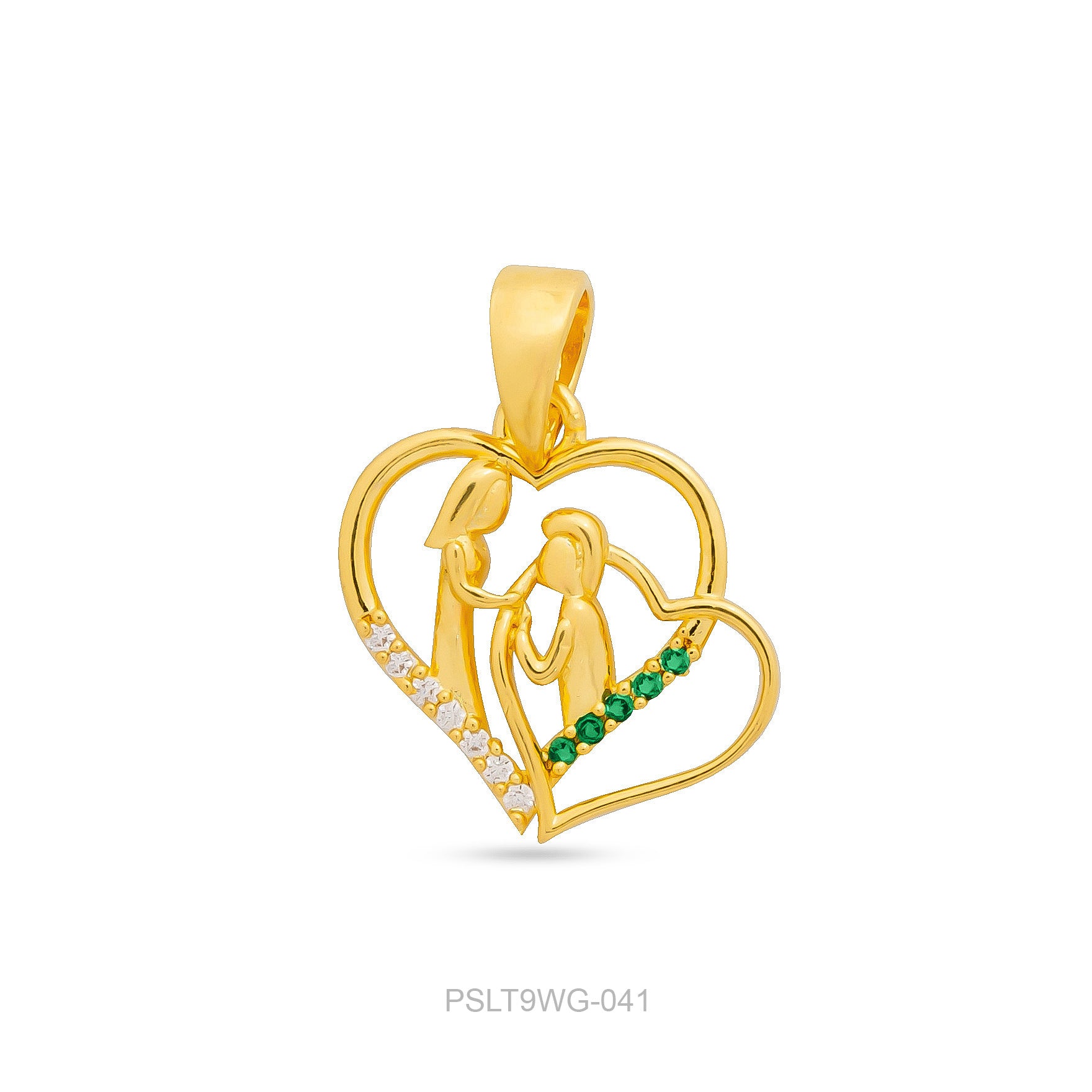 Gold Pendant PSLT9WG-041