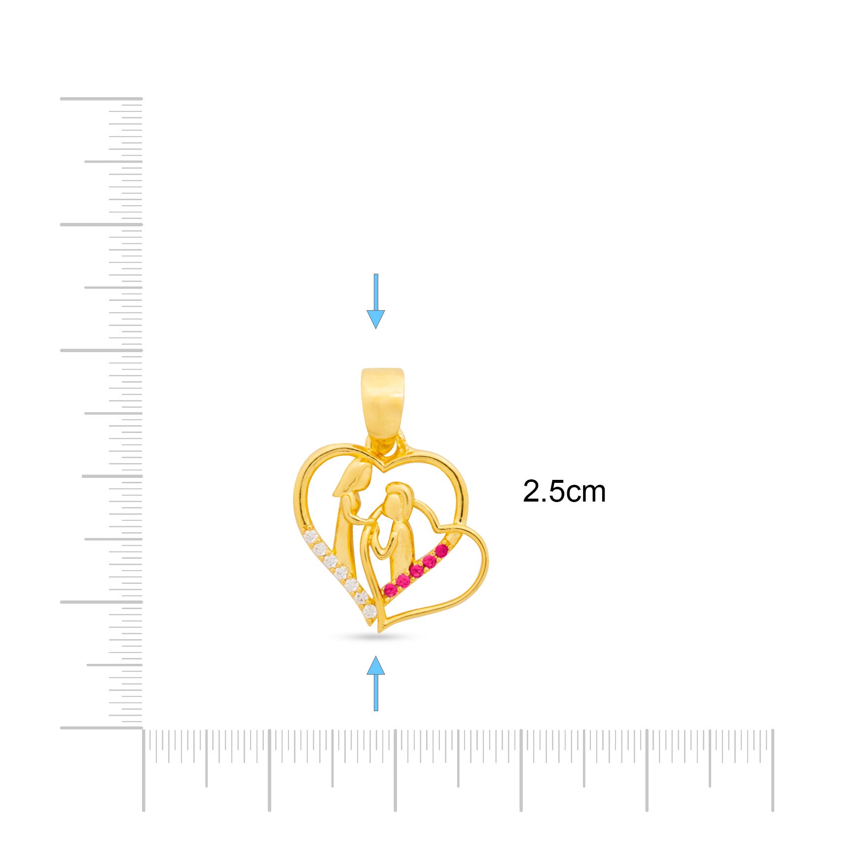 Gold Pendant PSLT9WR-041