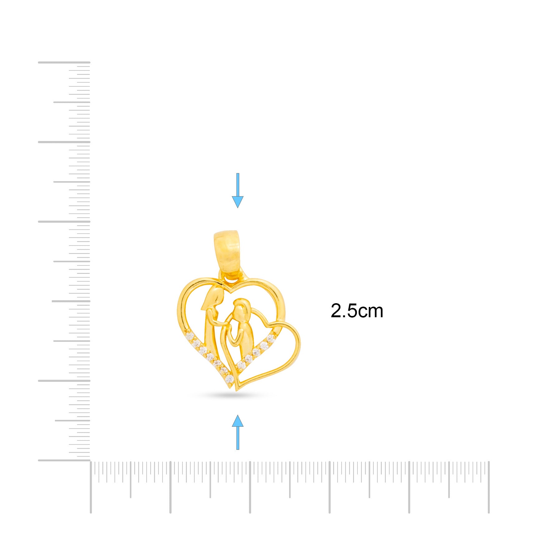 Gold Pendant PSLT9W-041