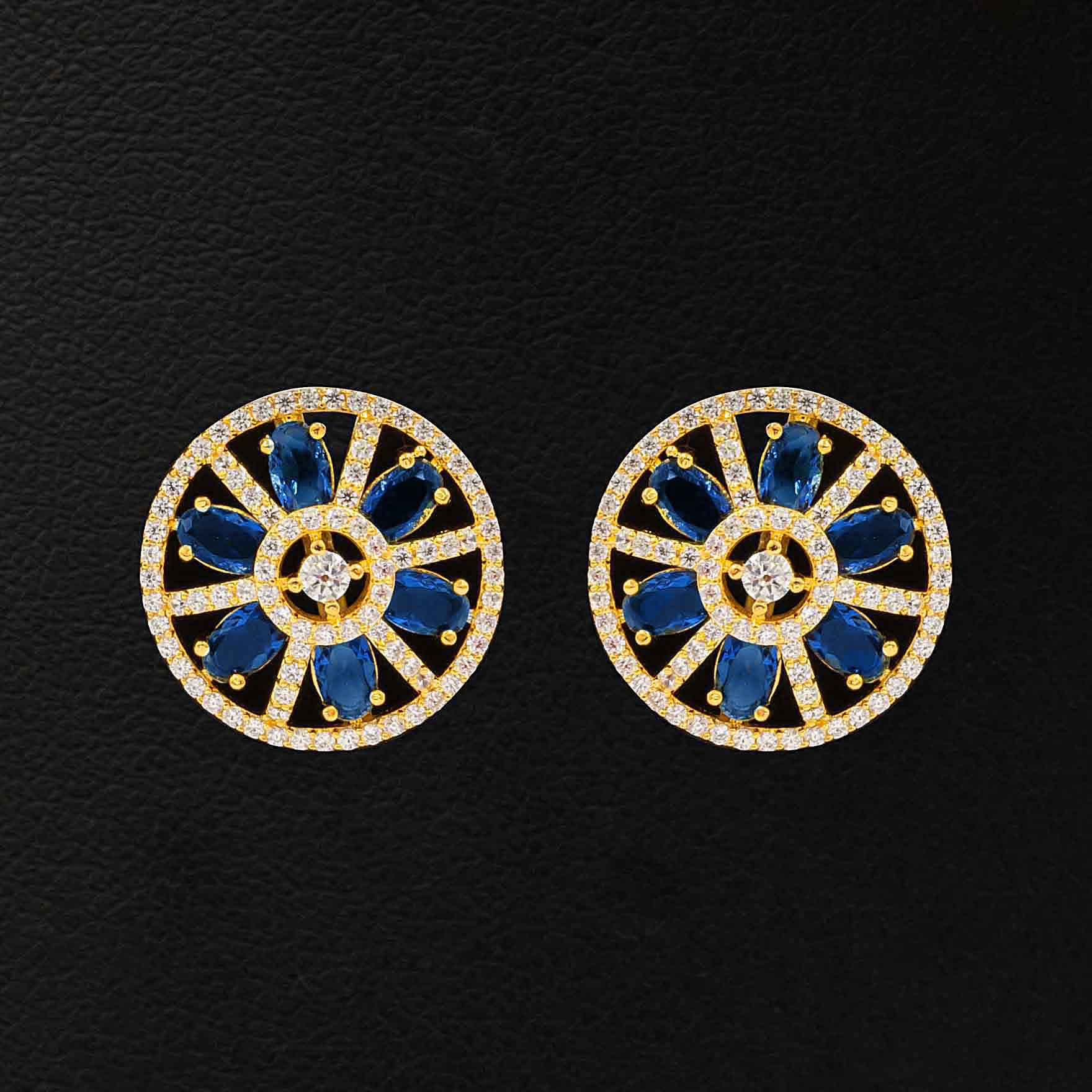 Stone Pendant with Stud PMSST2WBL-052, PMSLT1WBL-003
