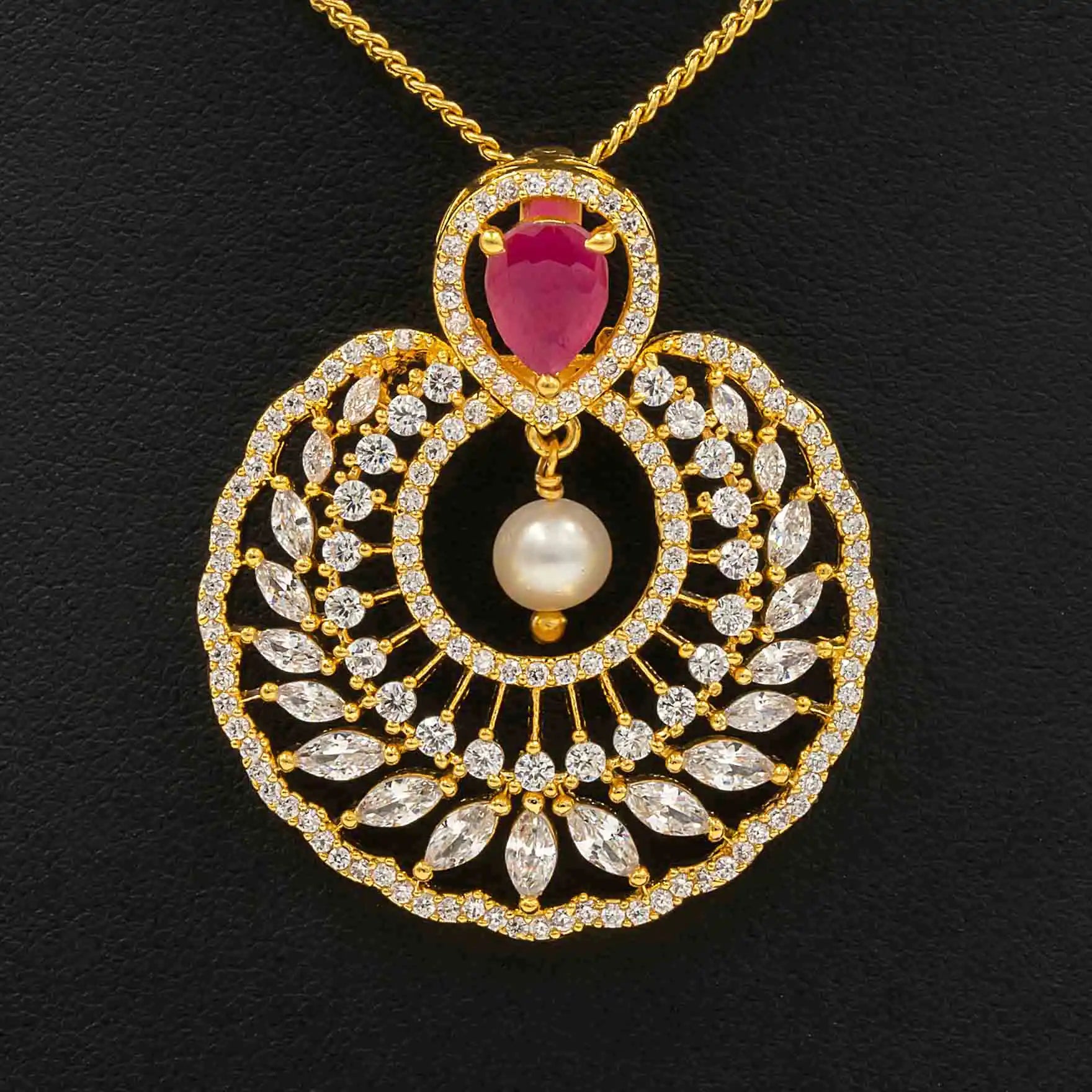 Stone Pendant with Stud PMSLTBWR-052. PMSHST26WR-022