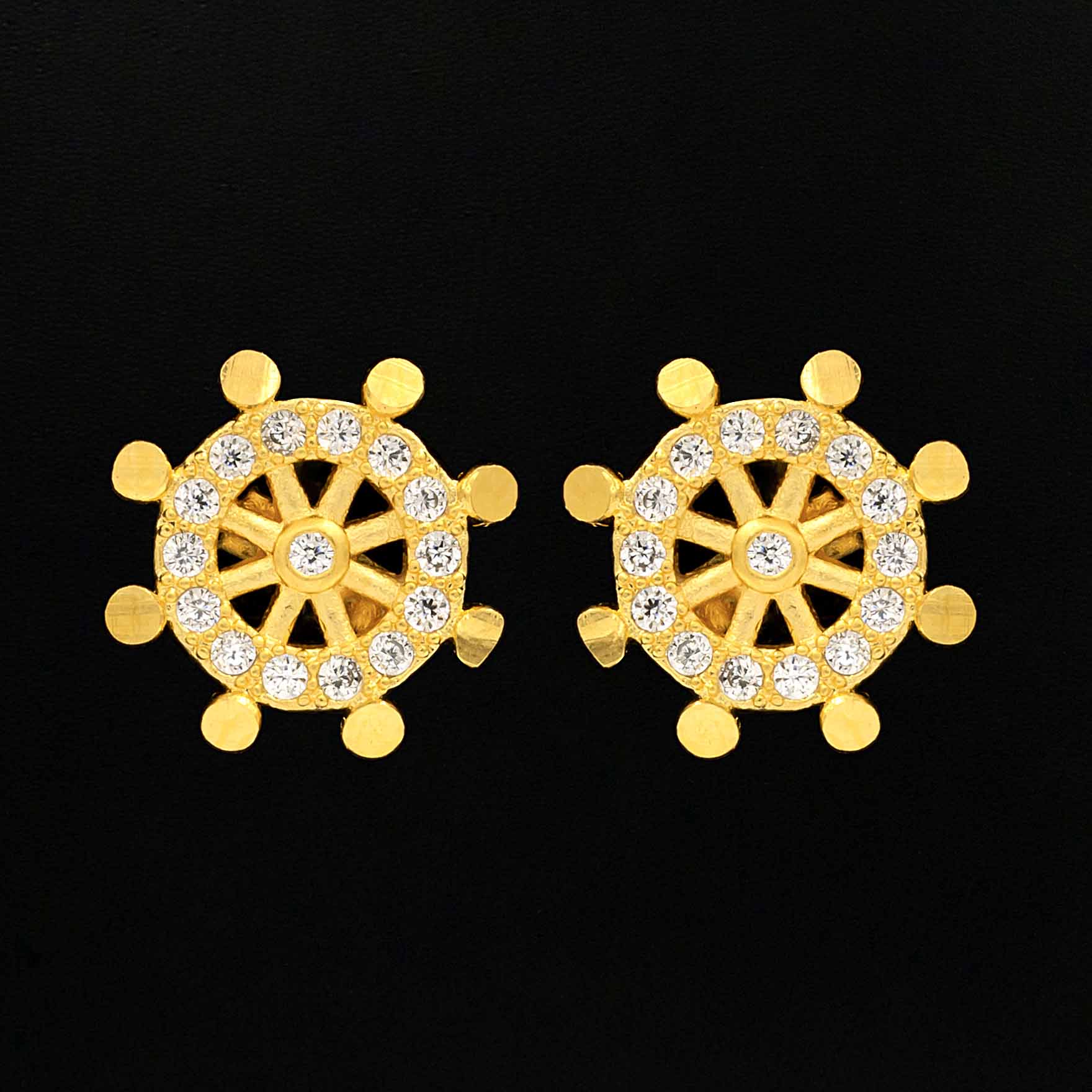 Stone Earring PSST369W-001