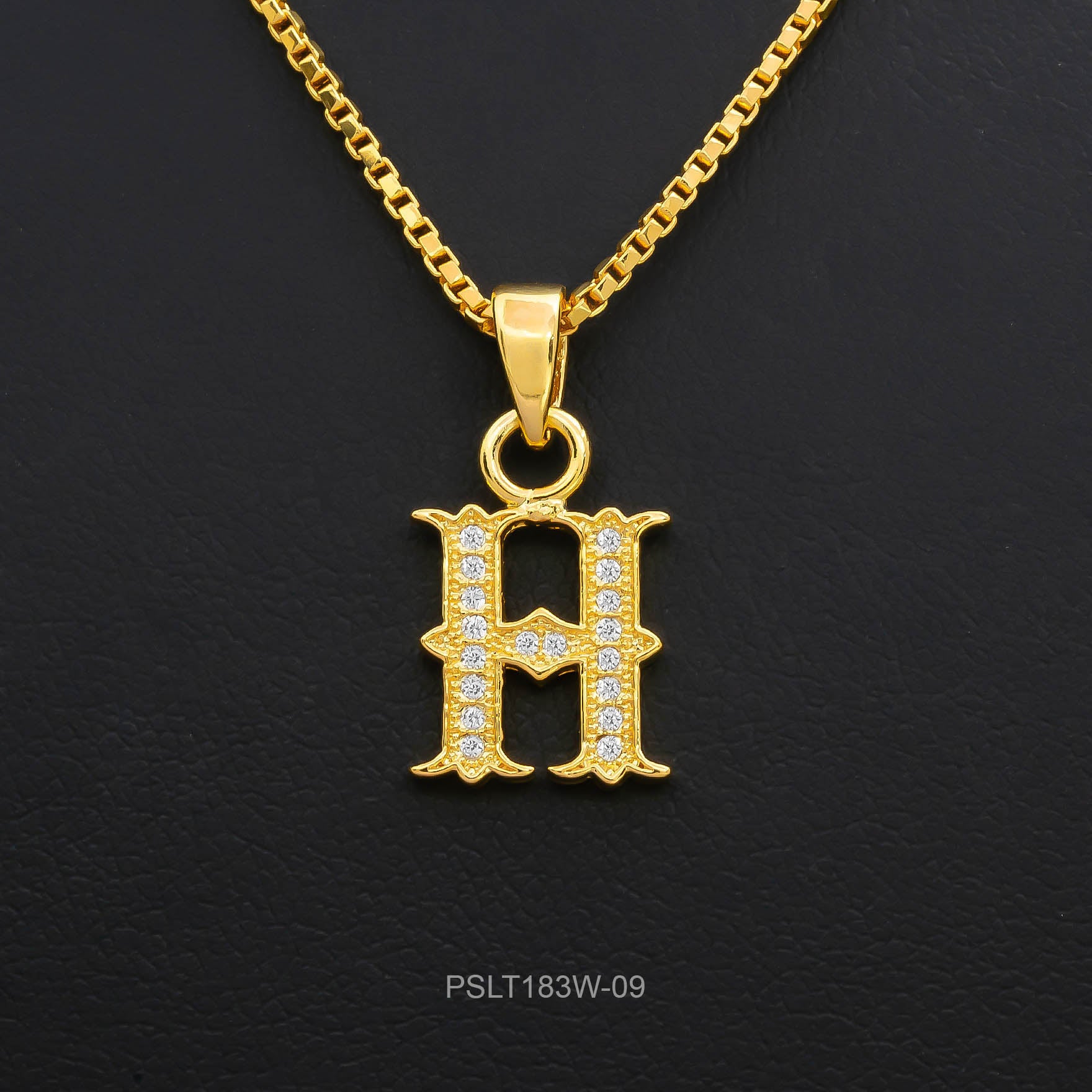 Gold Pendant PSLT183W-09