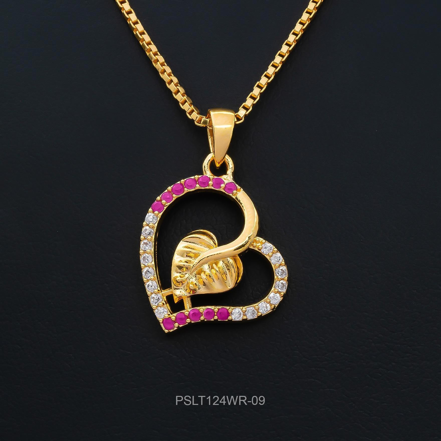 Gold Pendant PSLT124WR-09