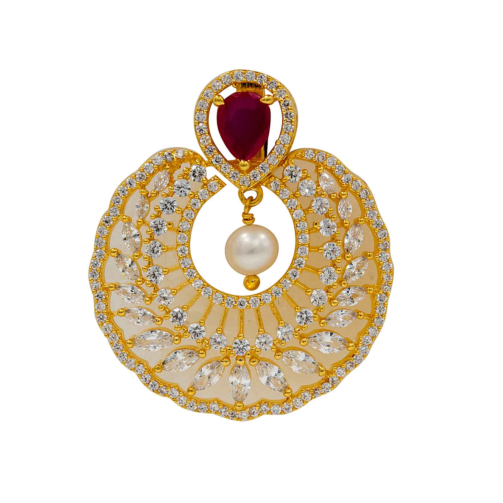 Stone Pendant with Stud PMSLTBWR-052. PMSHST26WR-022