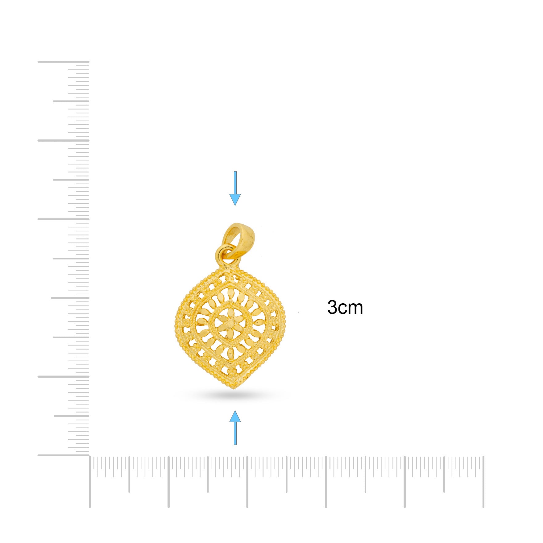 Gold Pendant PGLT98-09