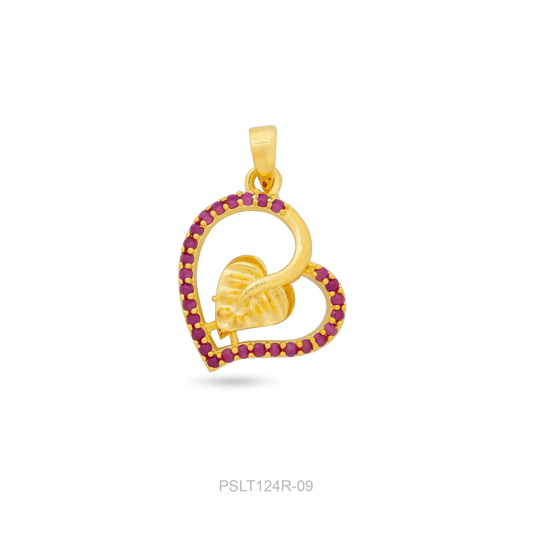 Gold Pendant PSLT124R-09