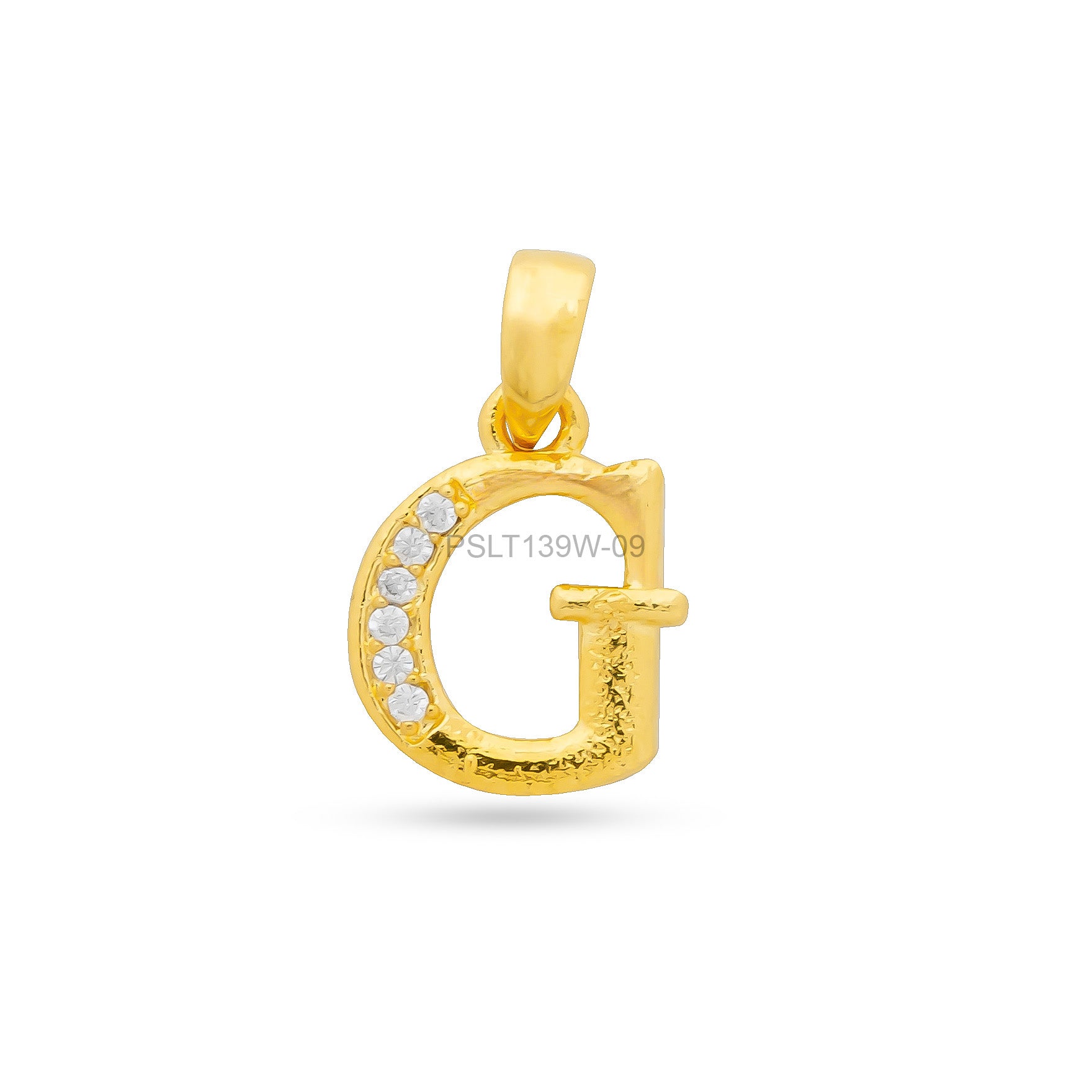 Gold Pendant PSLT139W-09