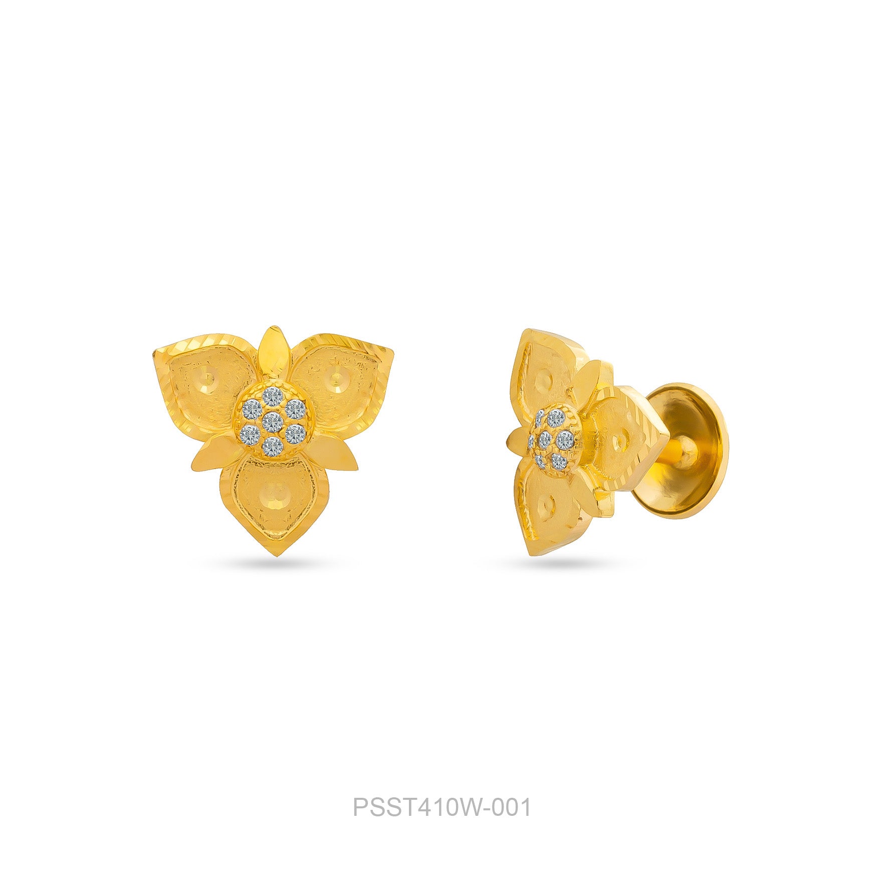 Stone Earring PSST521W-001