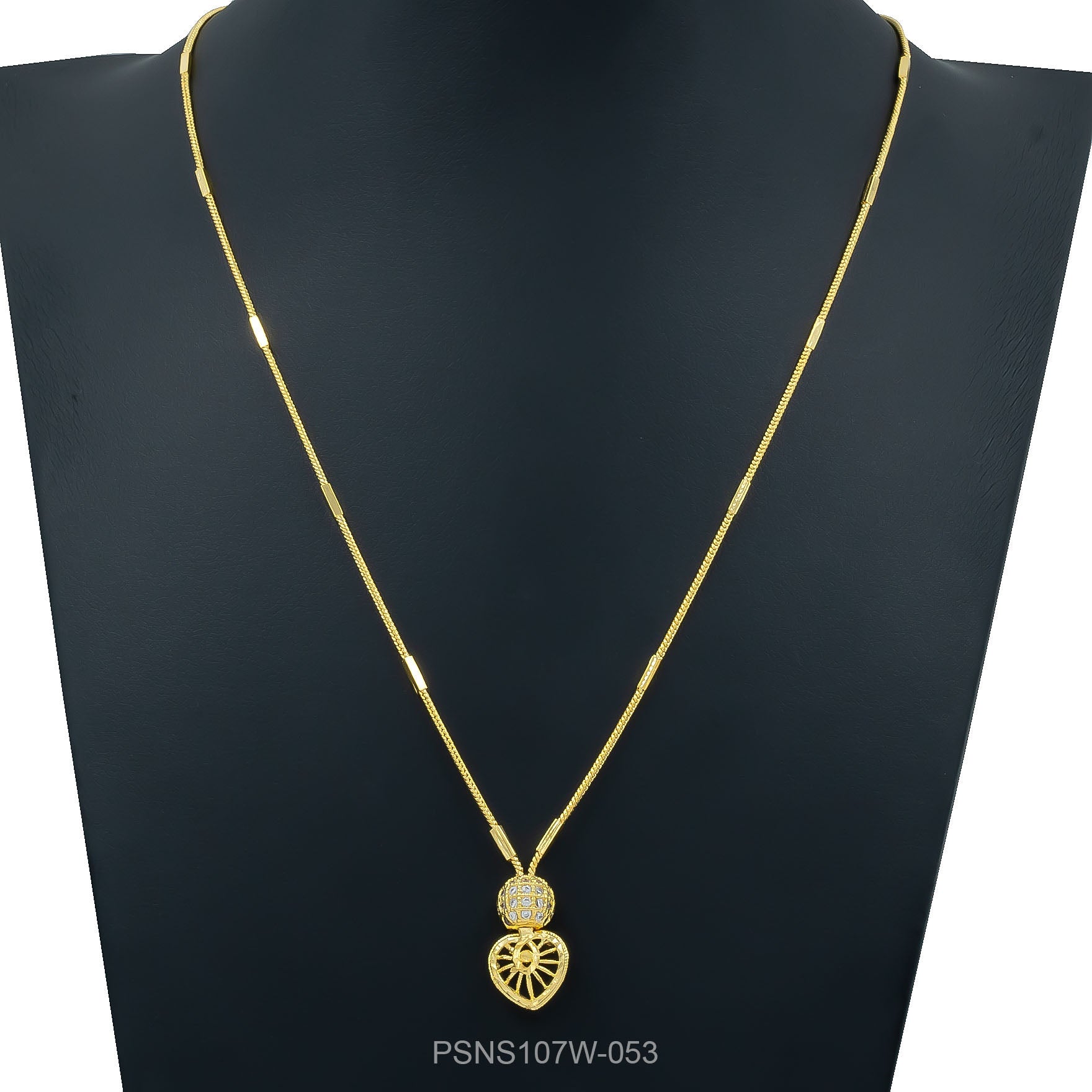 Stone Necklace PSNS107W-053