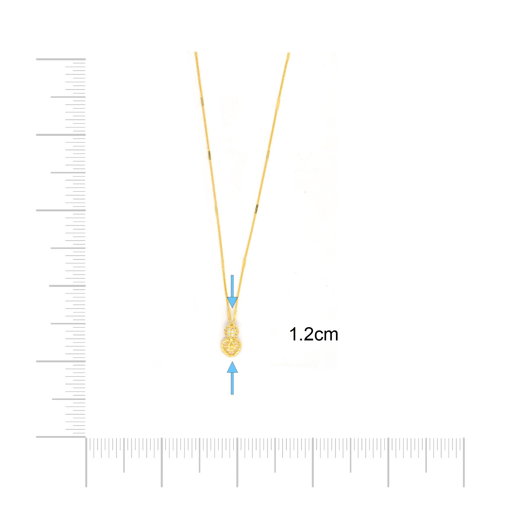 Stone Necklace PSNS107W-053