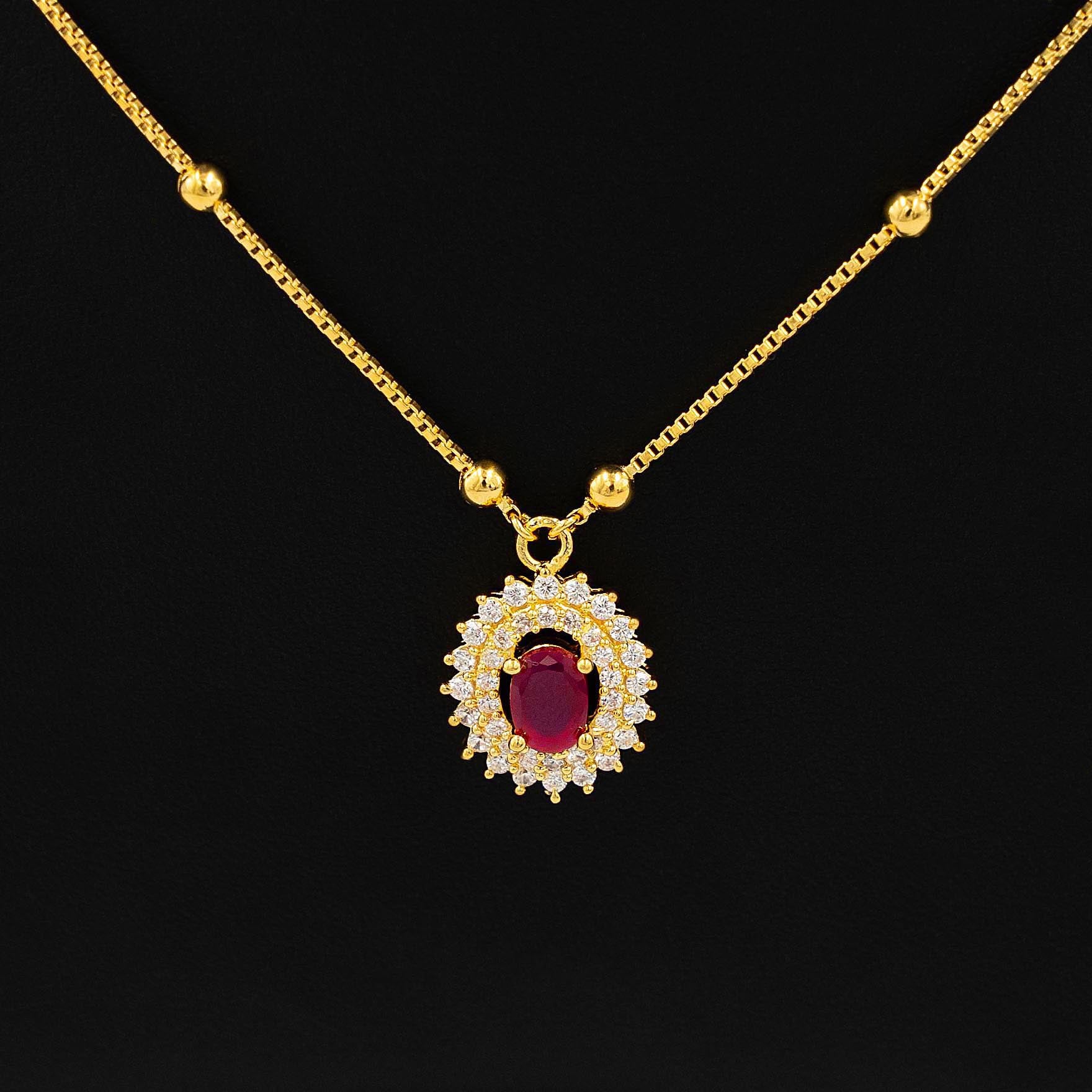 Stone Necklace PSNS15WR-073