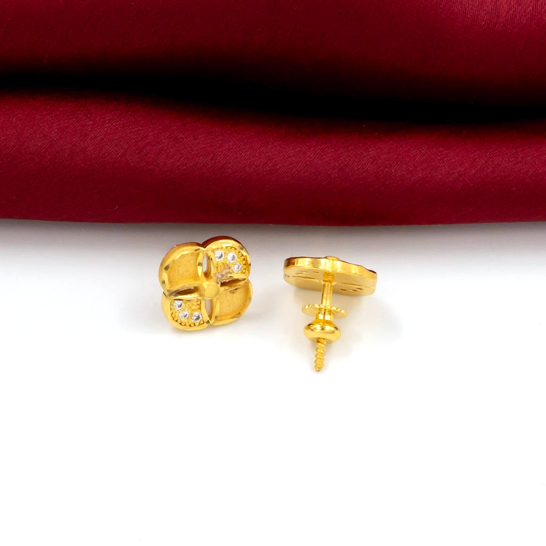 Stone earring PSST348W-001