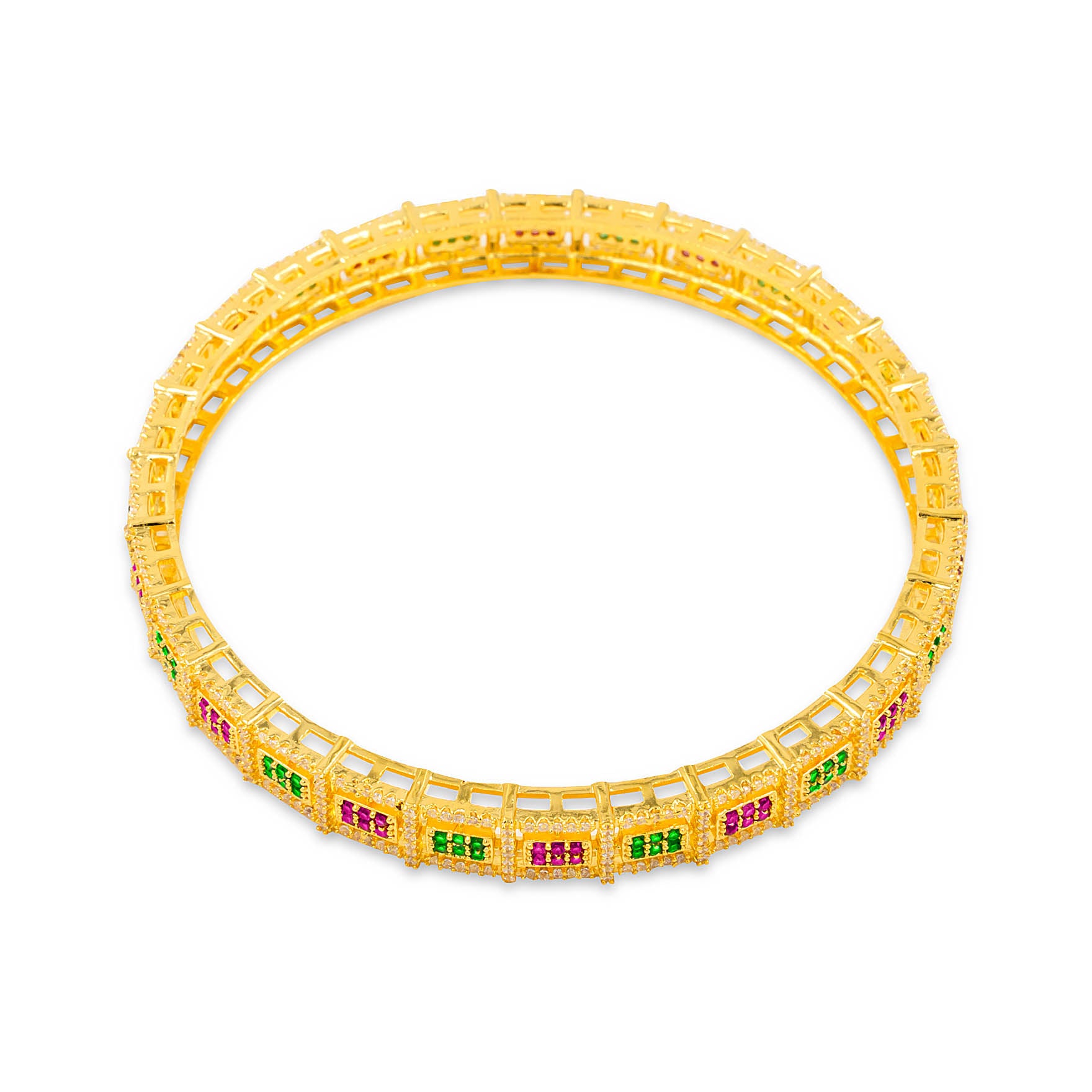 Premium Stone Bangle PMSB34WRG-006