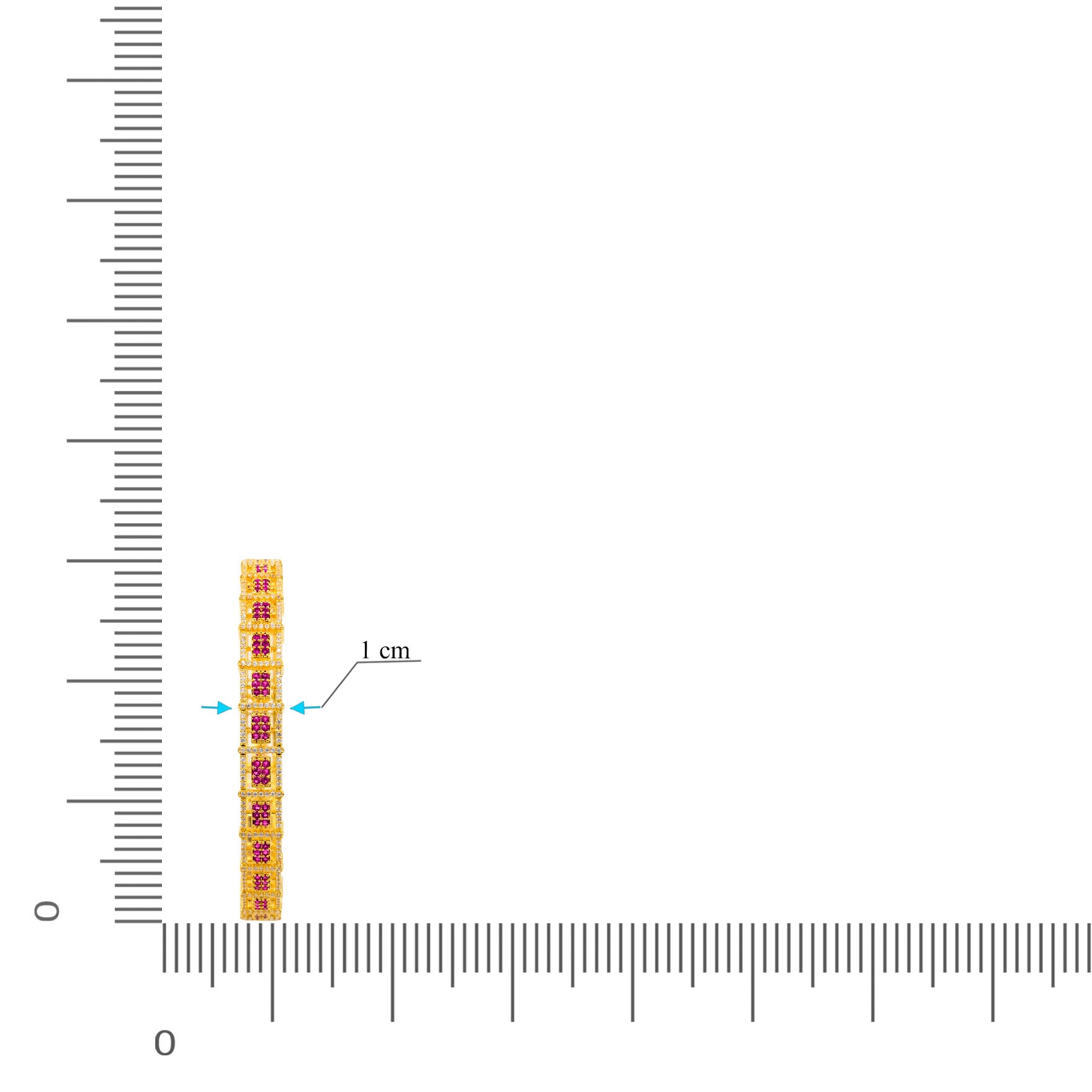 Premium Stone Bangle PMSB34WR-006