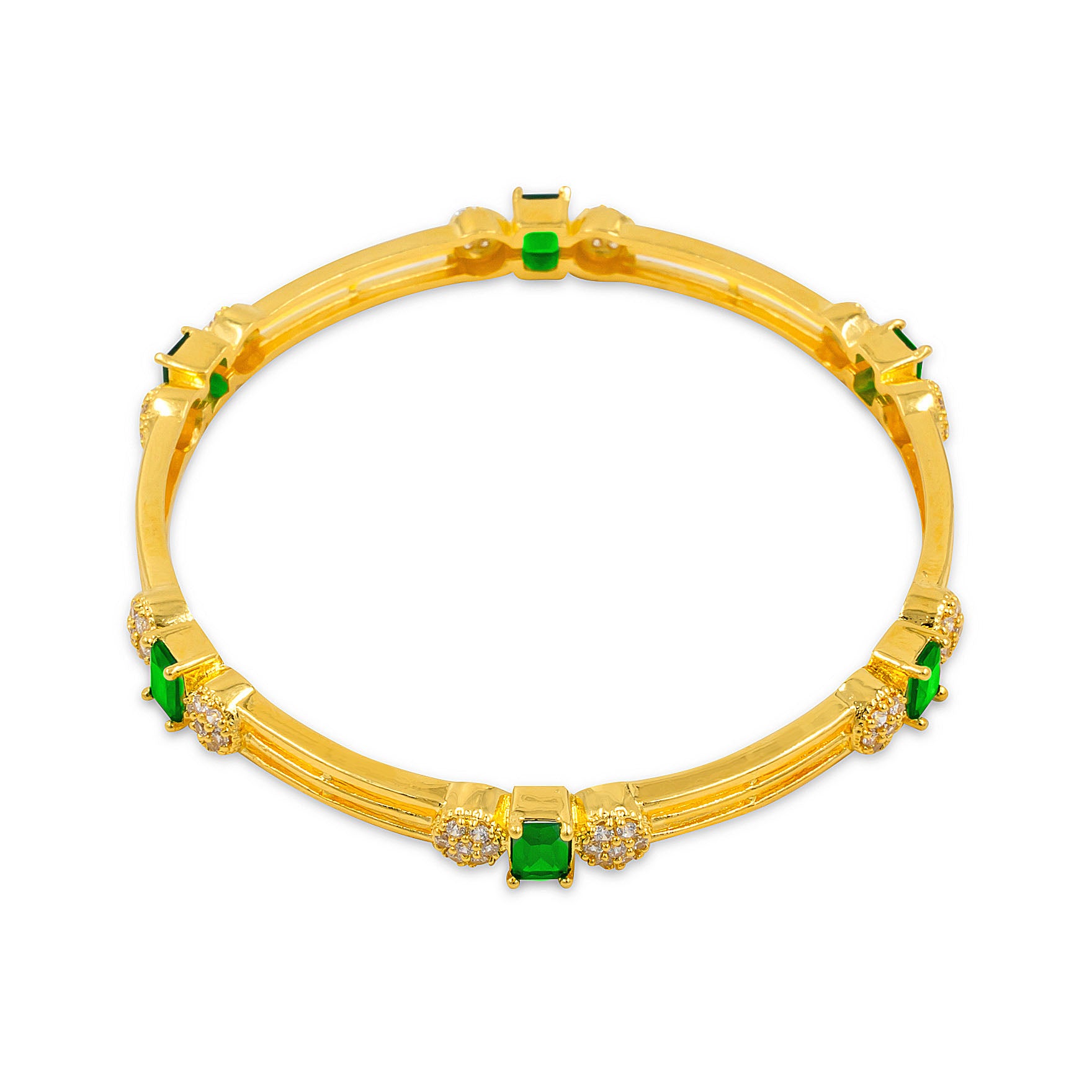 Premium Stone Bangle PMSB7WG-005