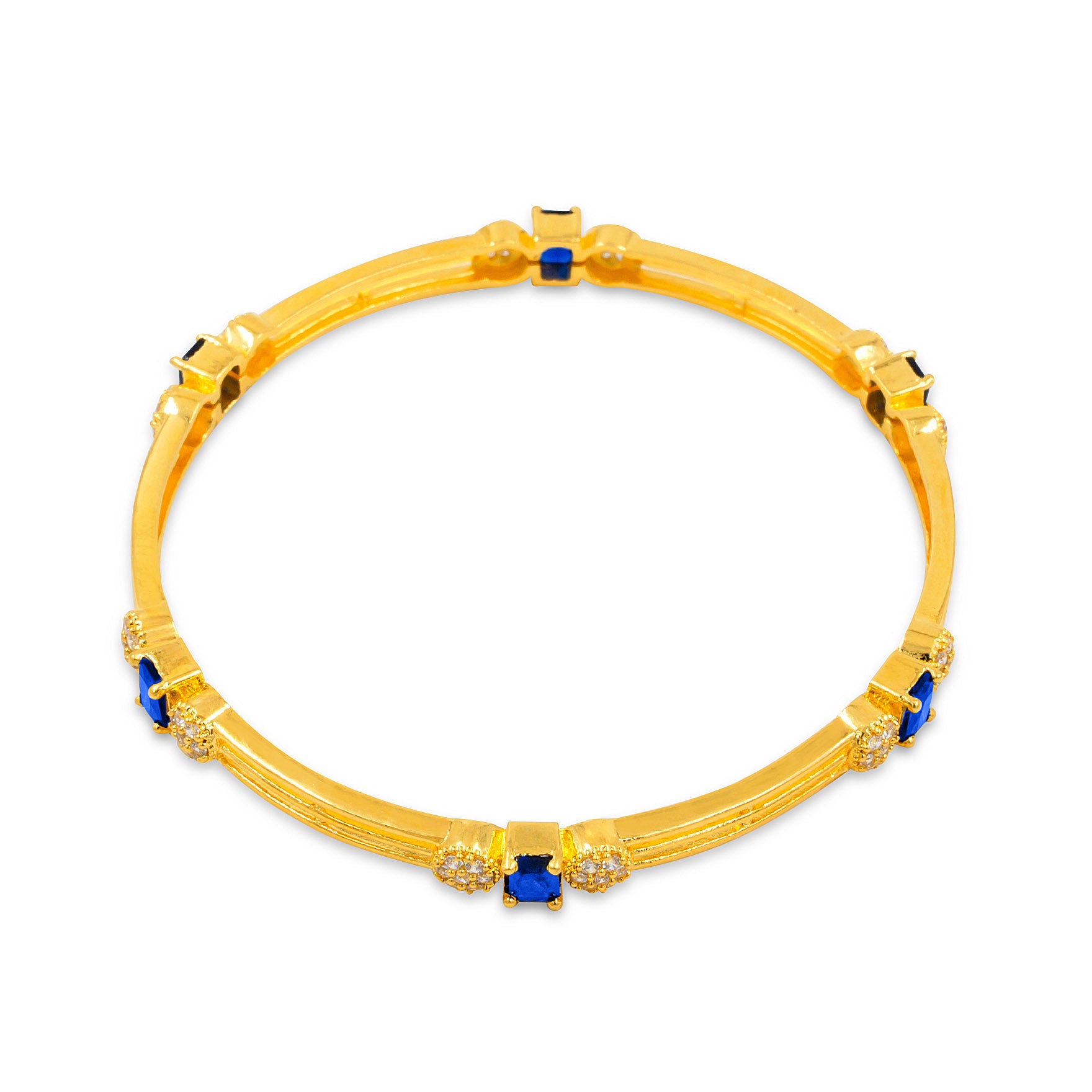 Premium Stone Bangle PMSB7WBL-005