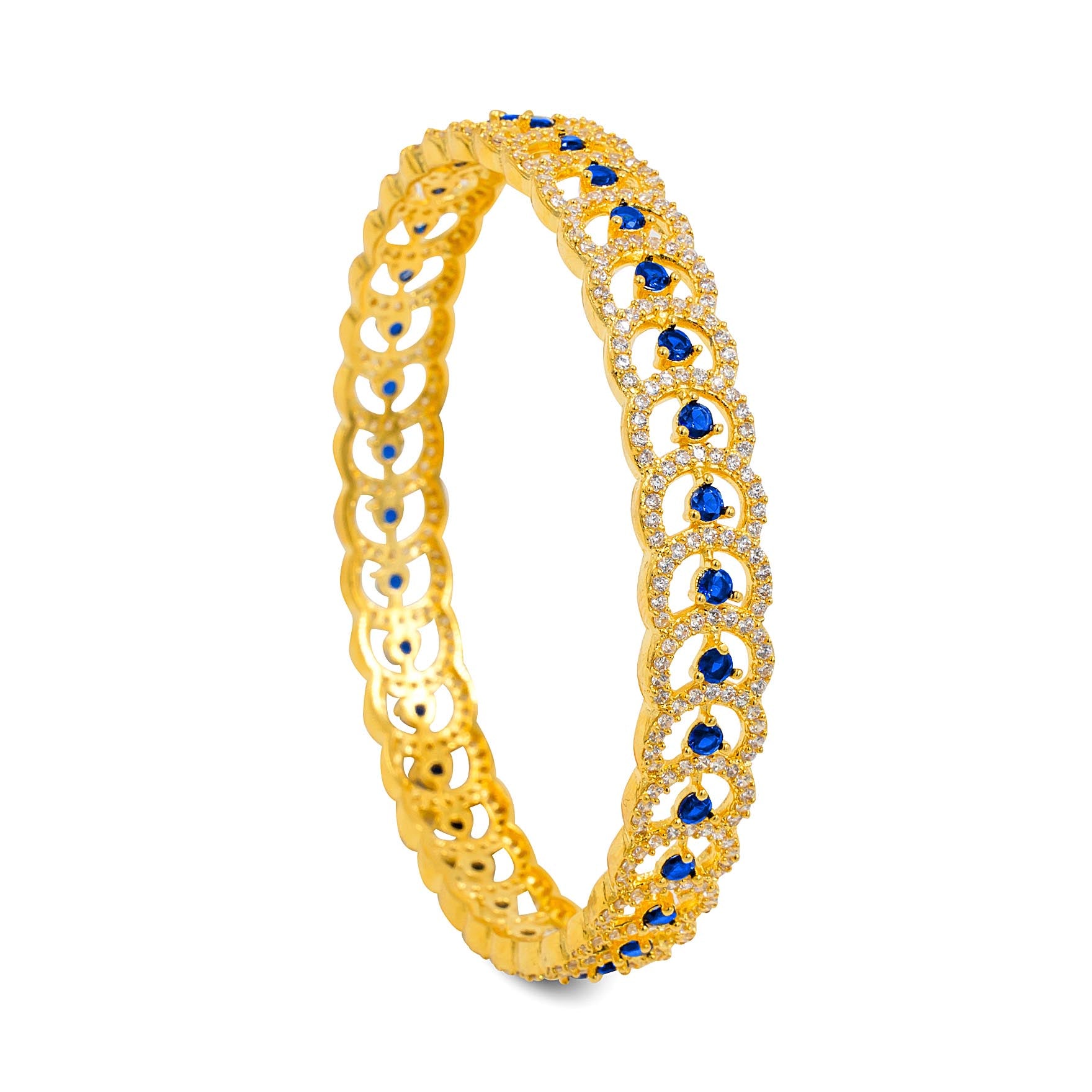 Premium Stone Bangle PMSB32WBL-006