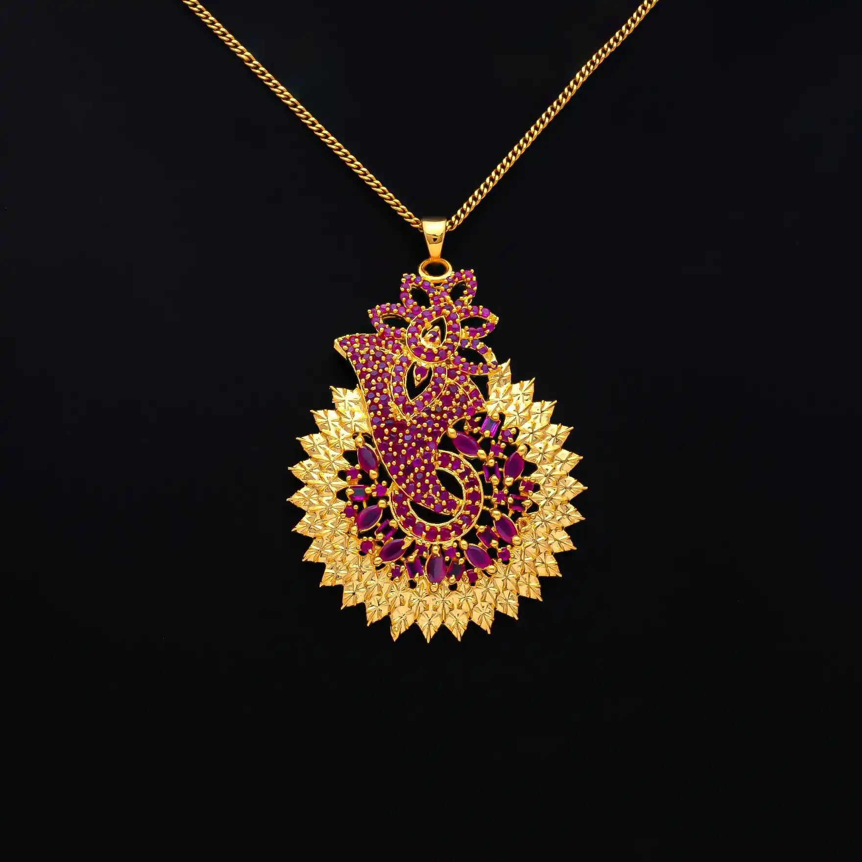 STONE PENDENT PSLT24R-072