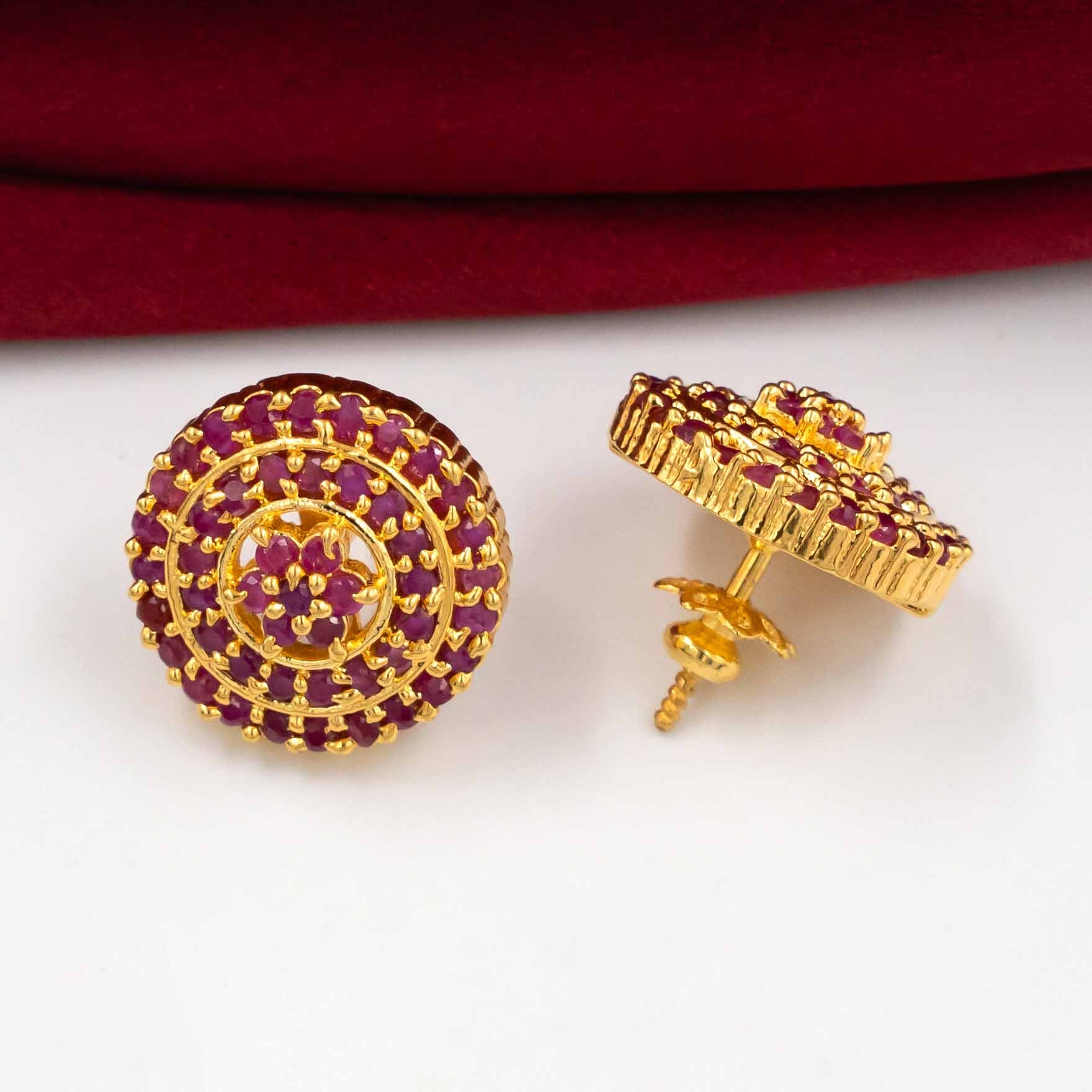 Stone earring PSST125R-041