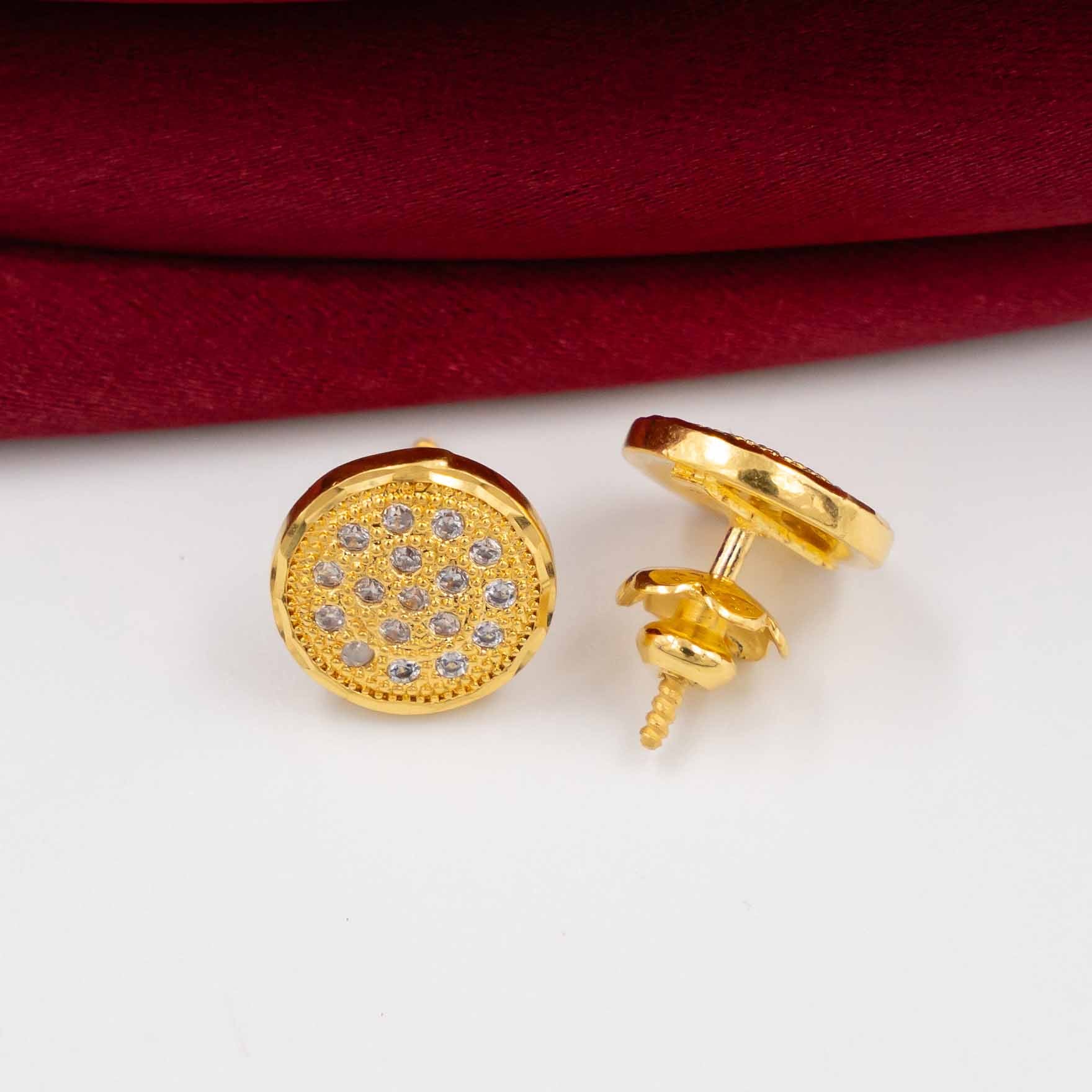 Stone earring PSST347W-001