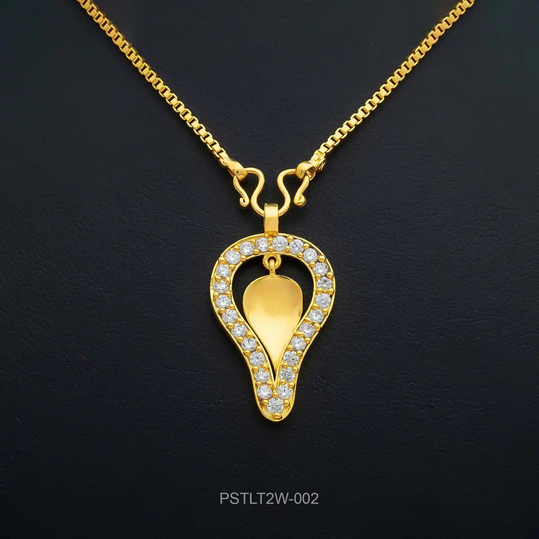 Gold Thali Pendant PSTLT2W-002
