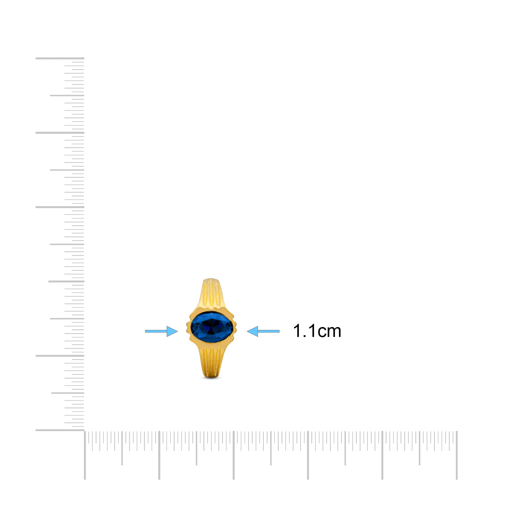 GENTS RING PSGR36BL-081