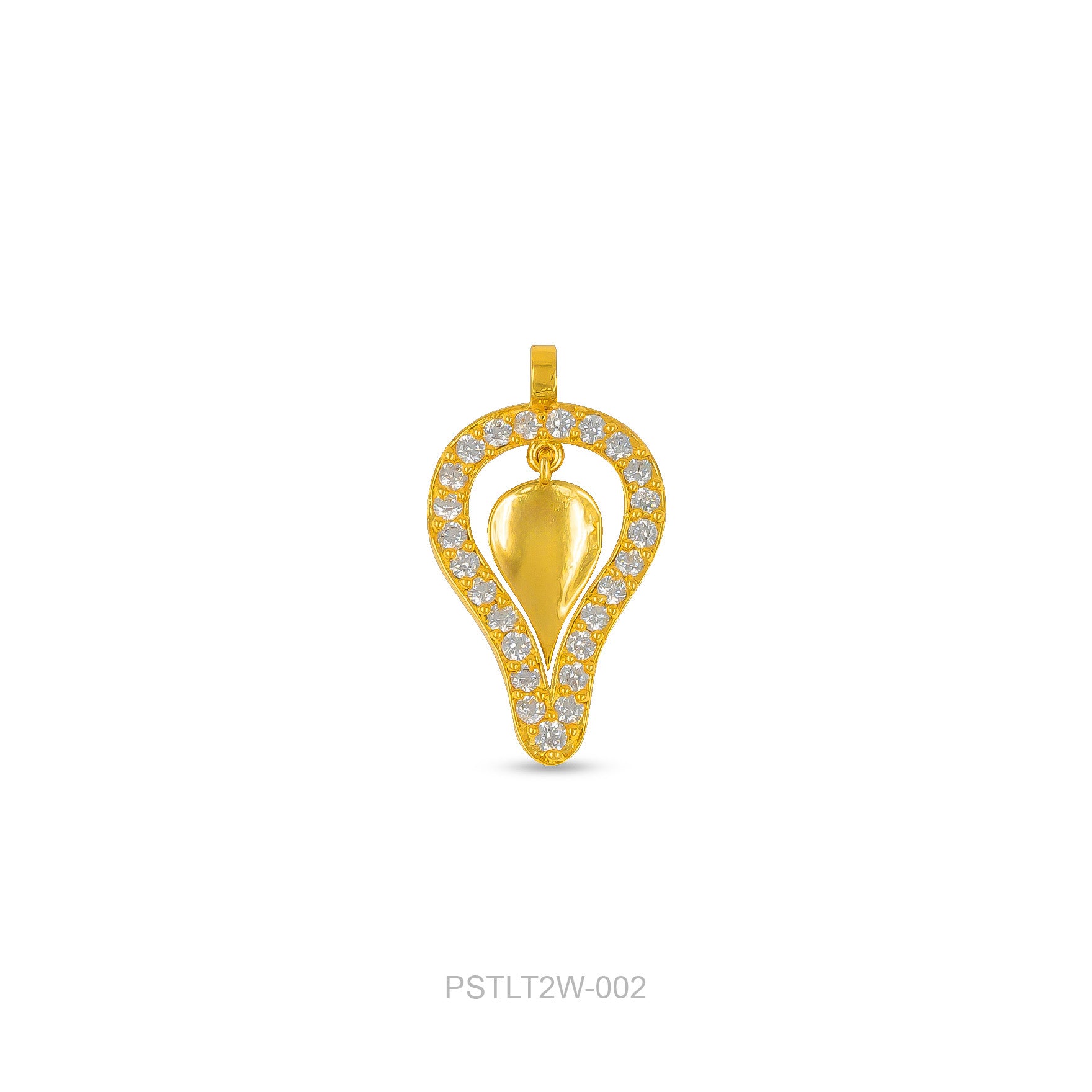 Gold Pendant PSLT2W-002