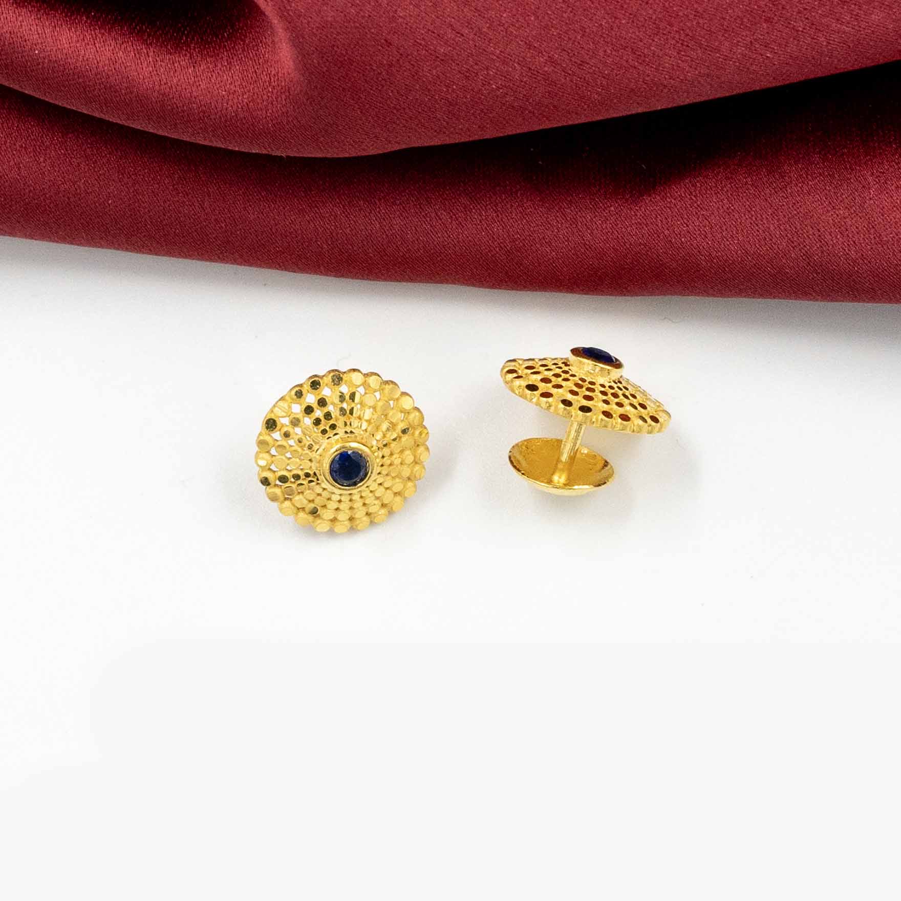 Stone earring PSST91BL-09