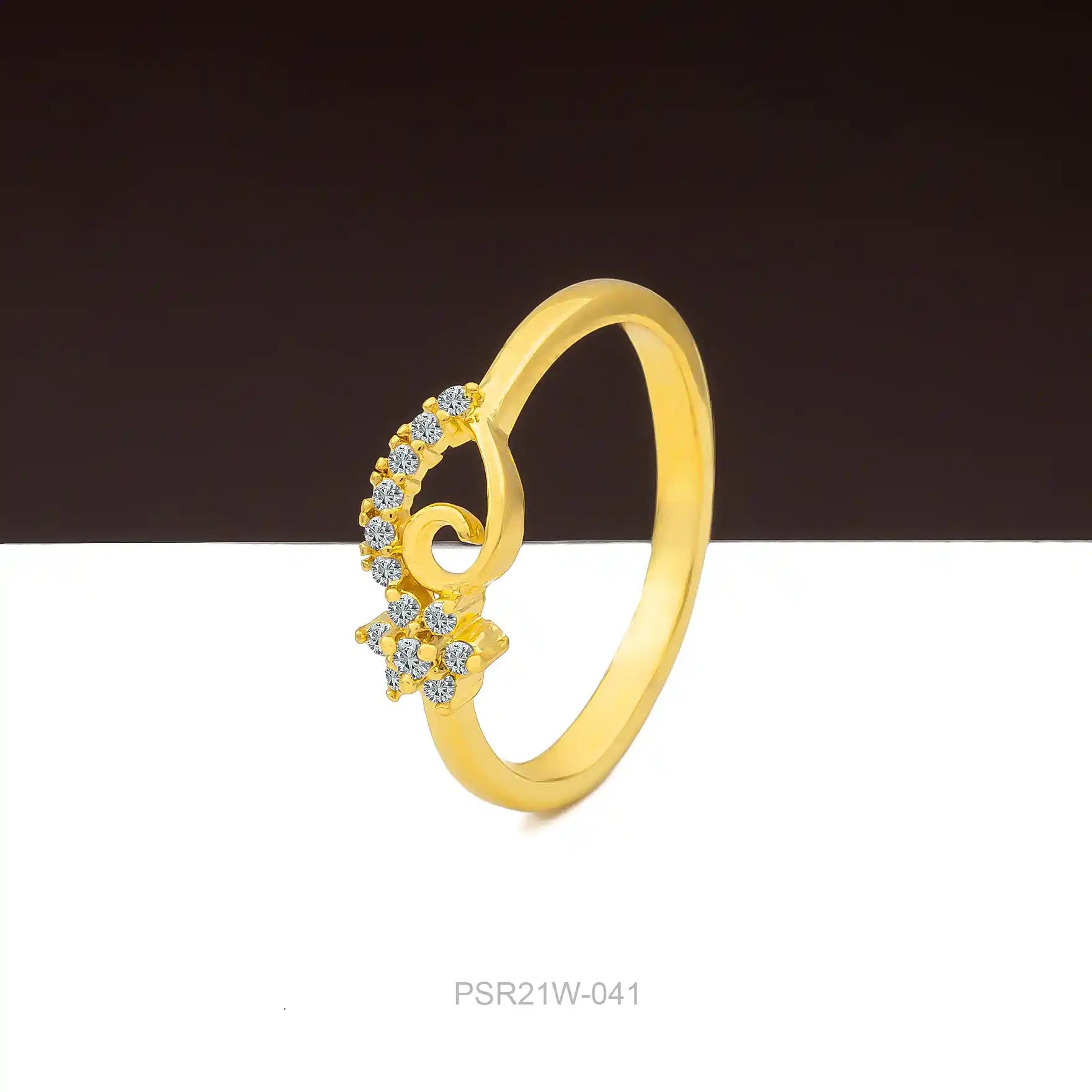 GOLDEN STONE RING PSR21W-041