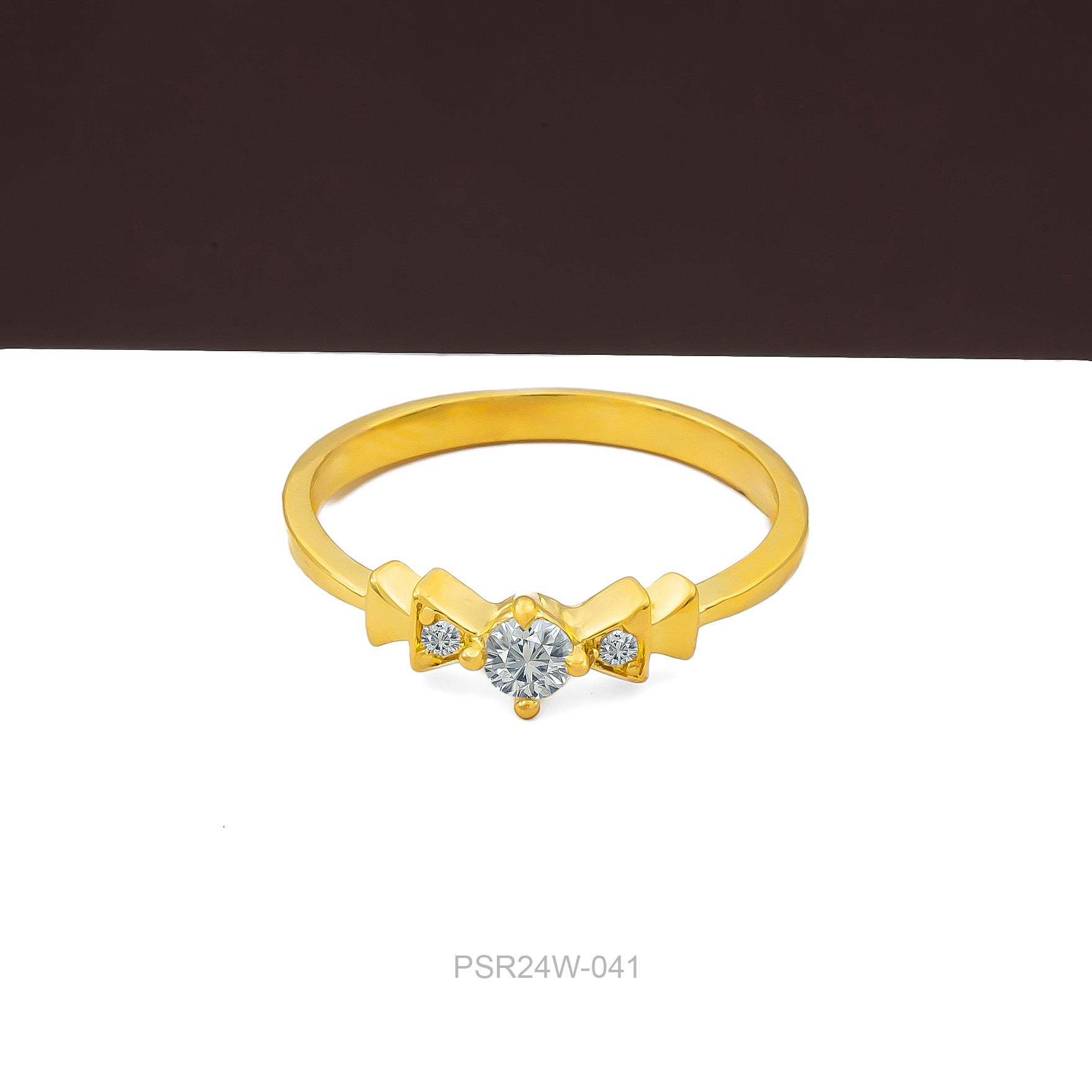 GOLDEN STONE RING PSR24W-041