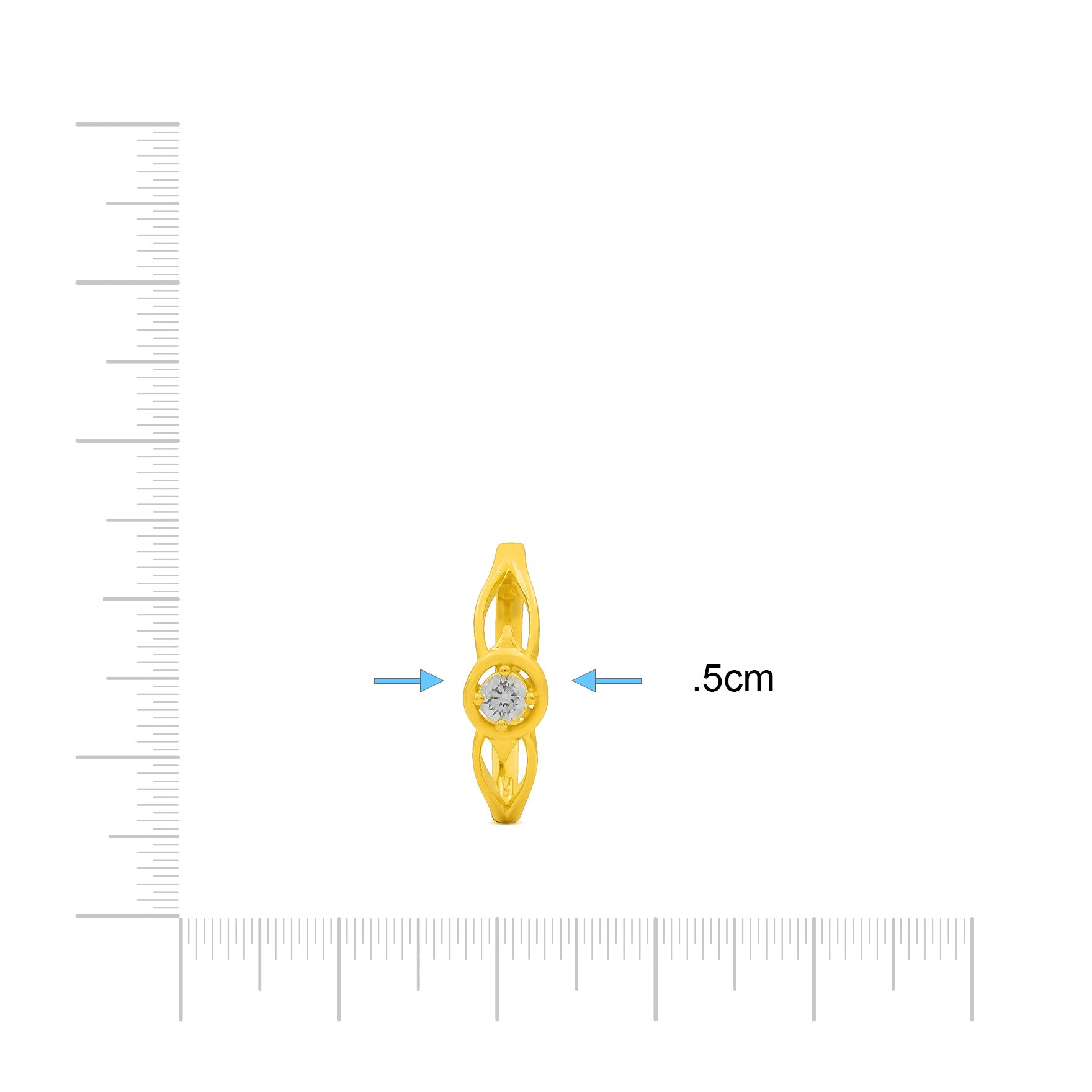 GOLDEN STONE RING PSR22BW-021