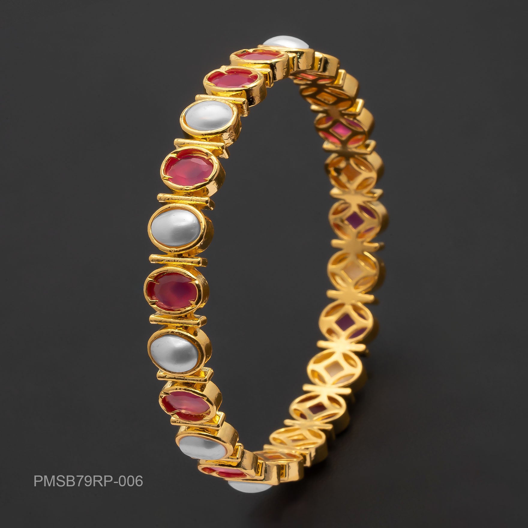 PREMIUM STONE BANGLE PMSB79RP-006