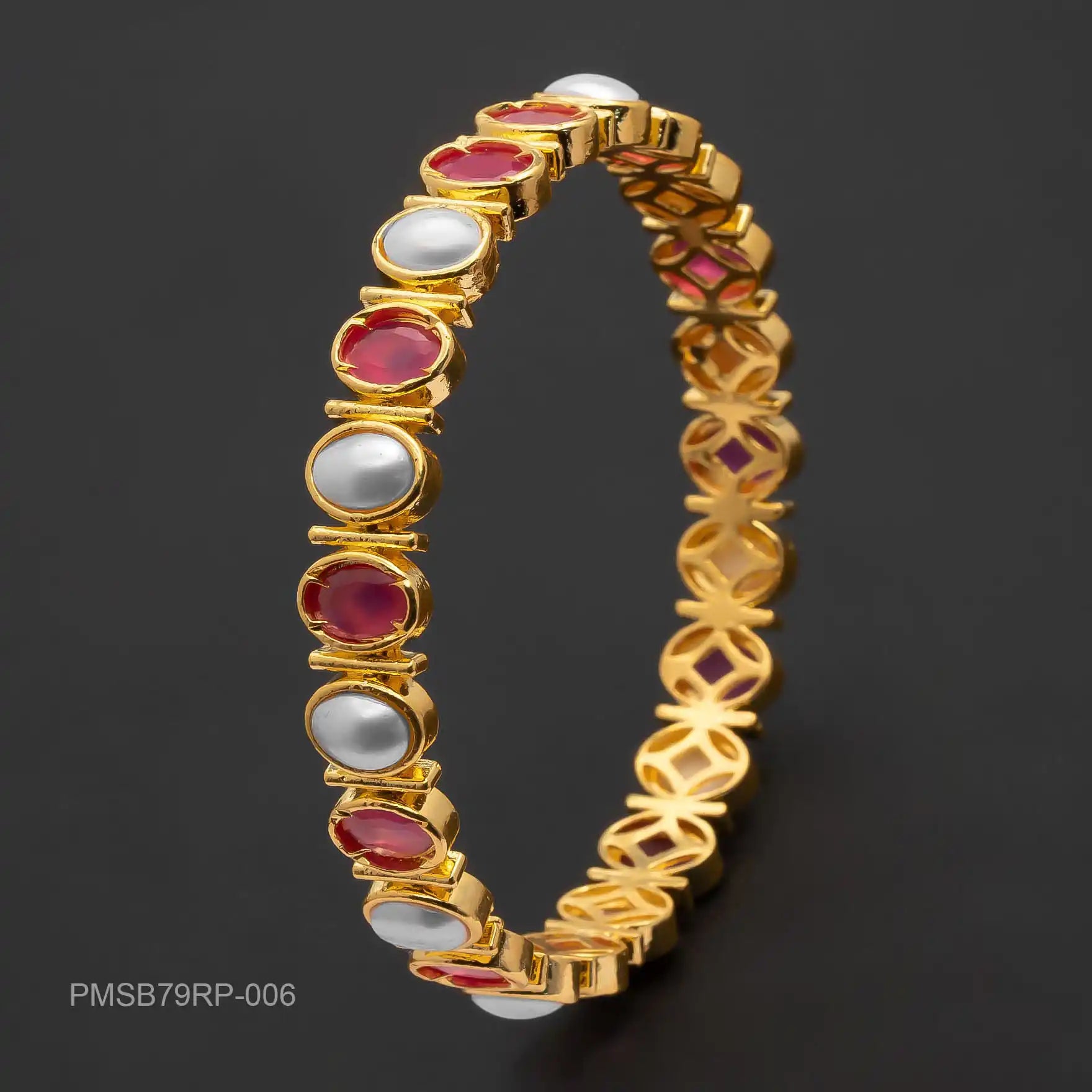 PREMIUM STONE BANGLE PMSB79RP-006