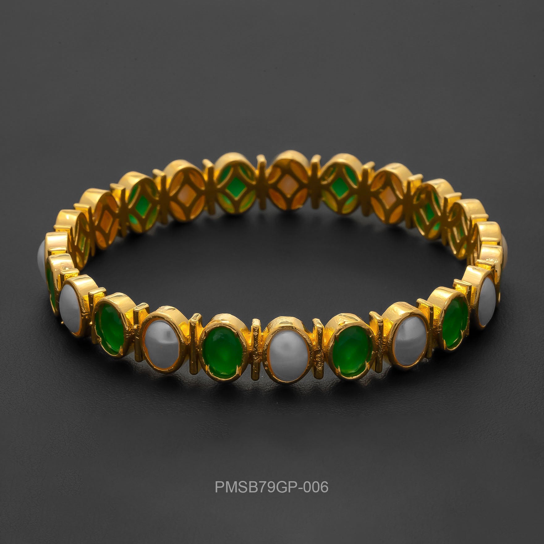 PREMIUM STONE BANGLE PMSB79GP-006