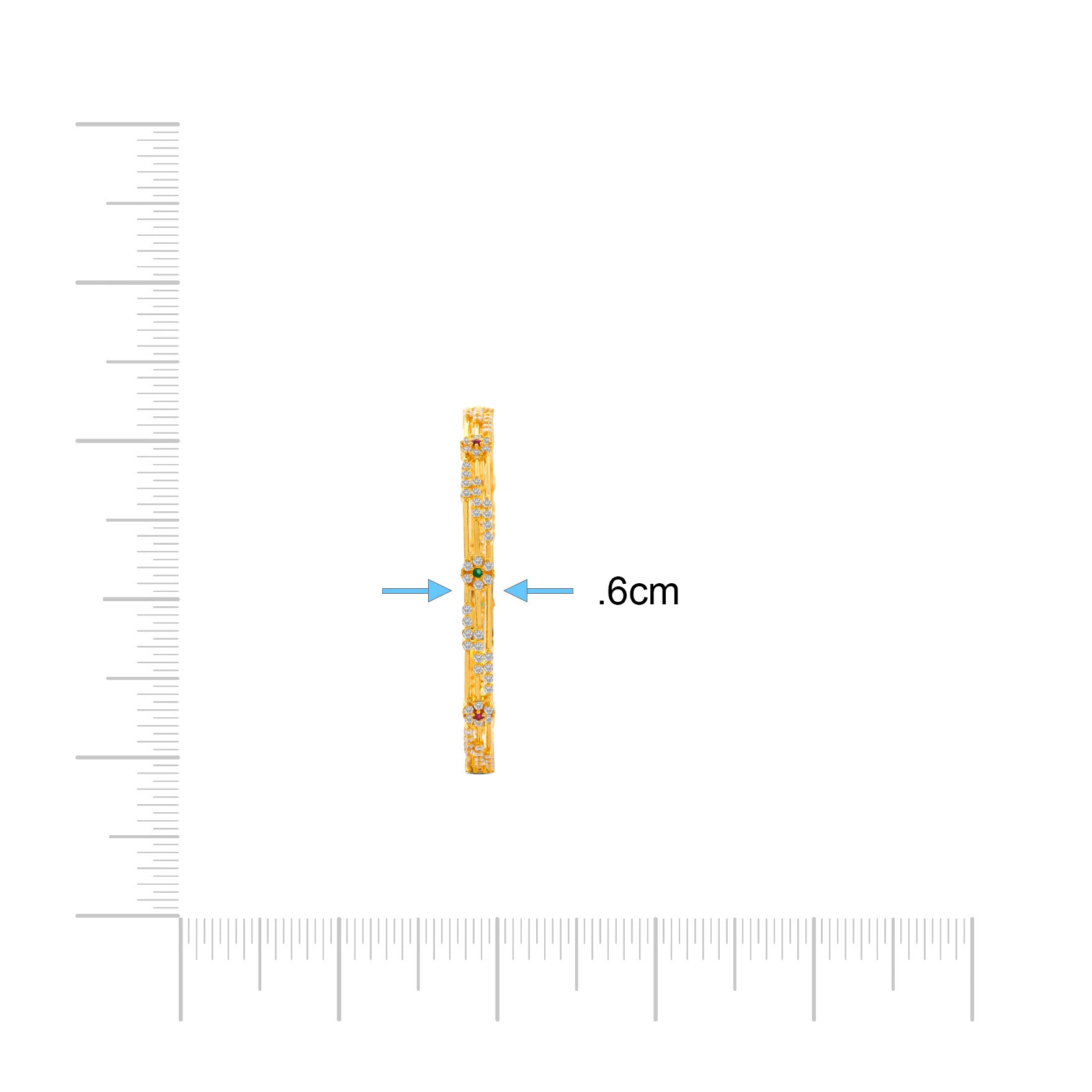 Premium Stone Bangle PMSB2WRG-005