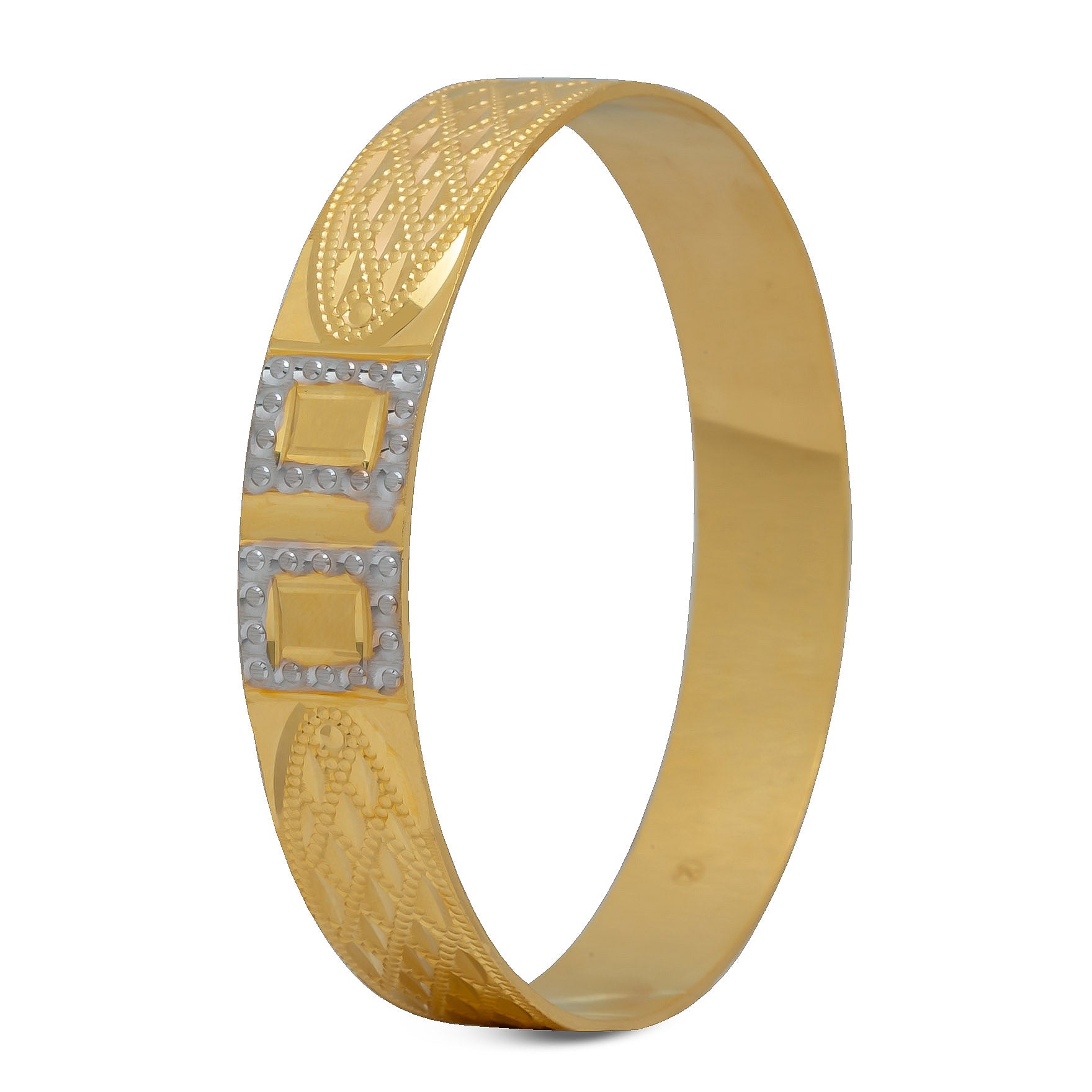 RHODIUM BANGLE PRGB30-003