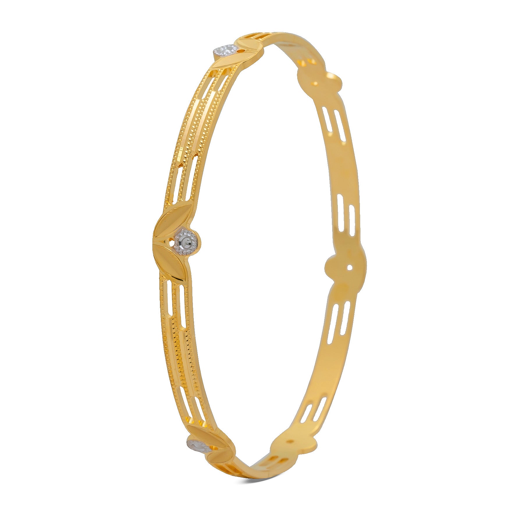 RHODIUM BANGLE PRGB71-071