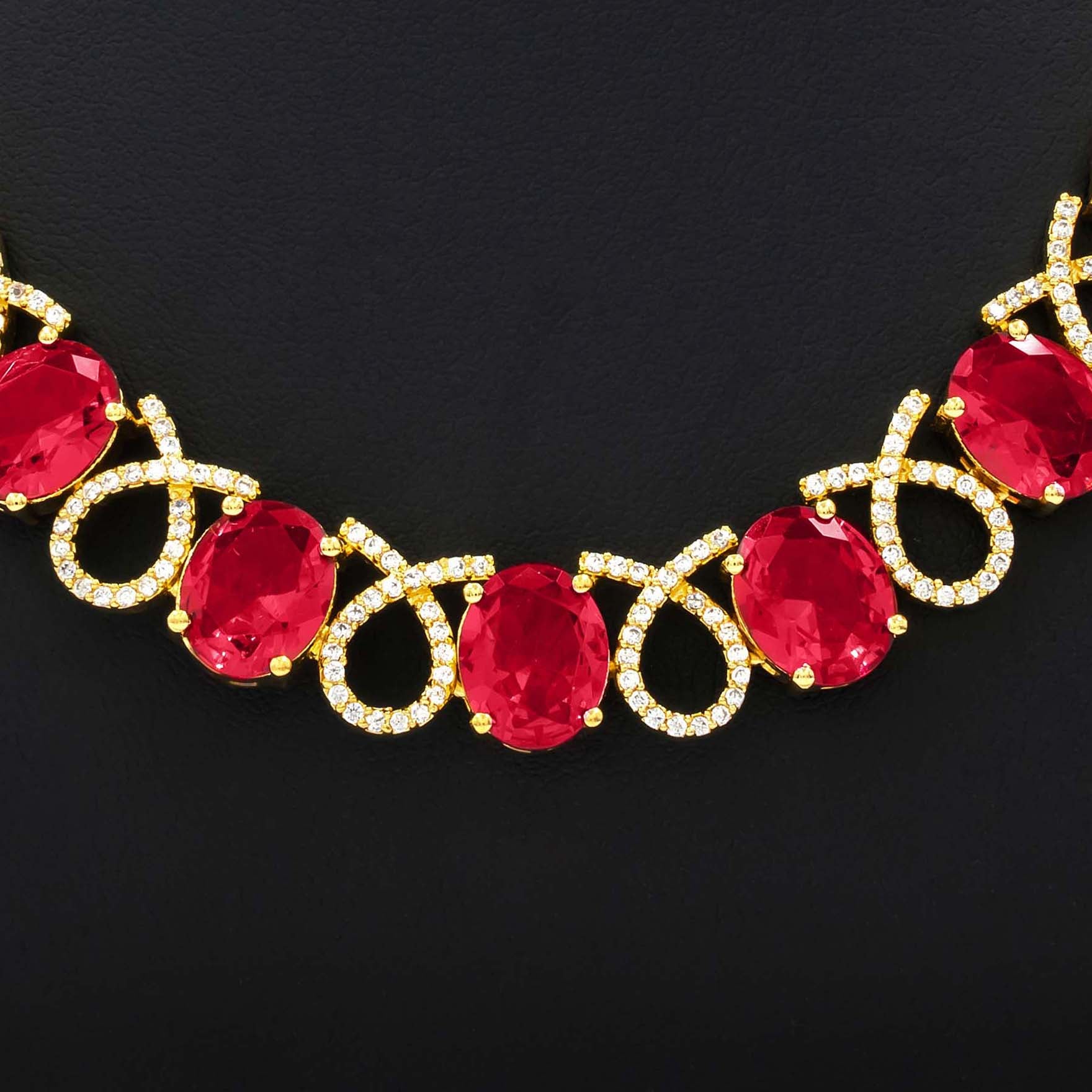 Premium Stone Necklace with Stud PMSNS7WX-008,PMSHST3WX-081