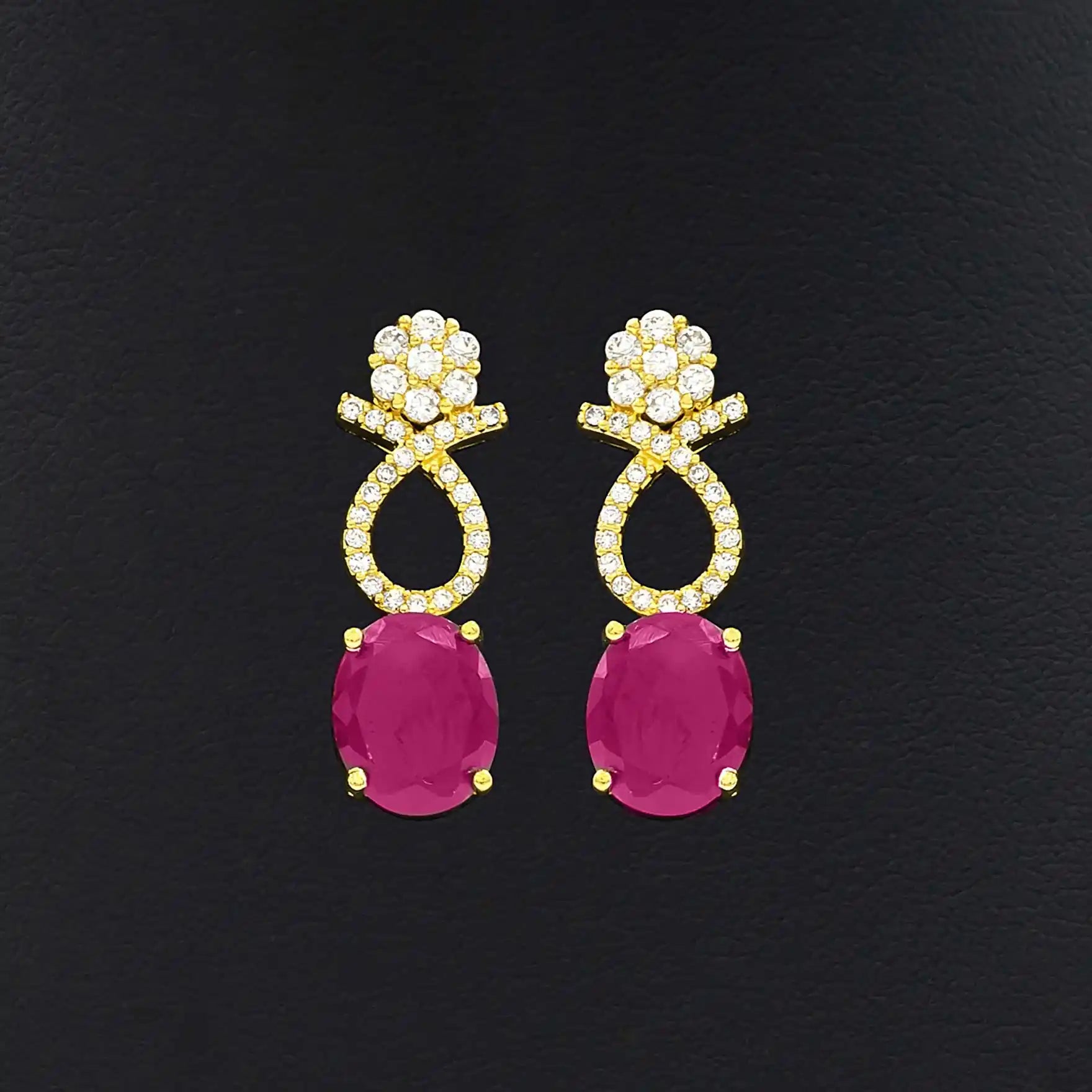 Premium Stone Necklace with Stud PMSNS7WR-008, PMSHSTWR-081